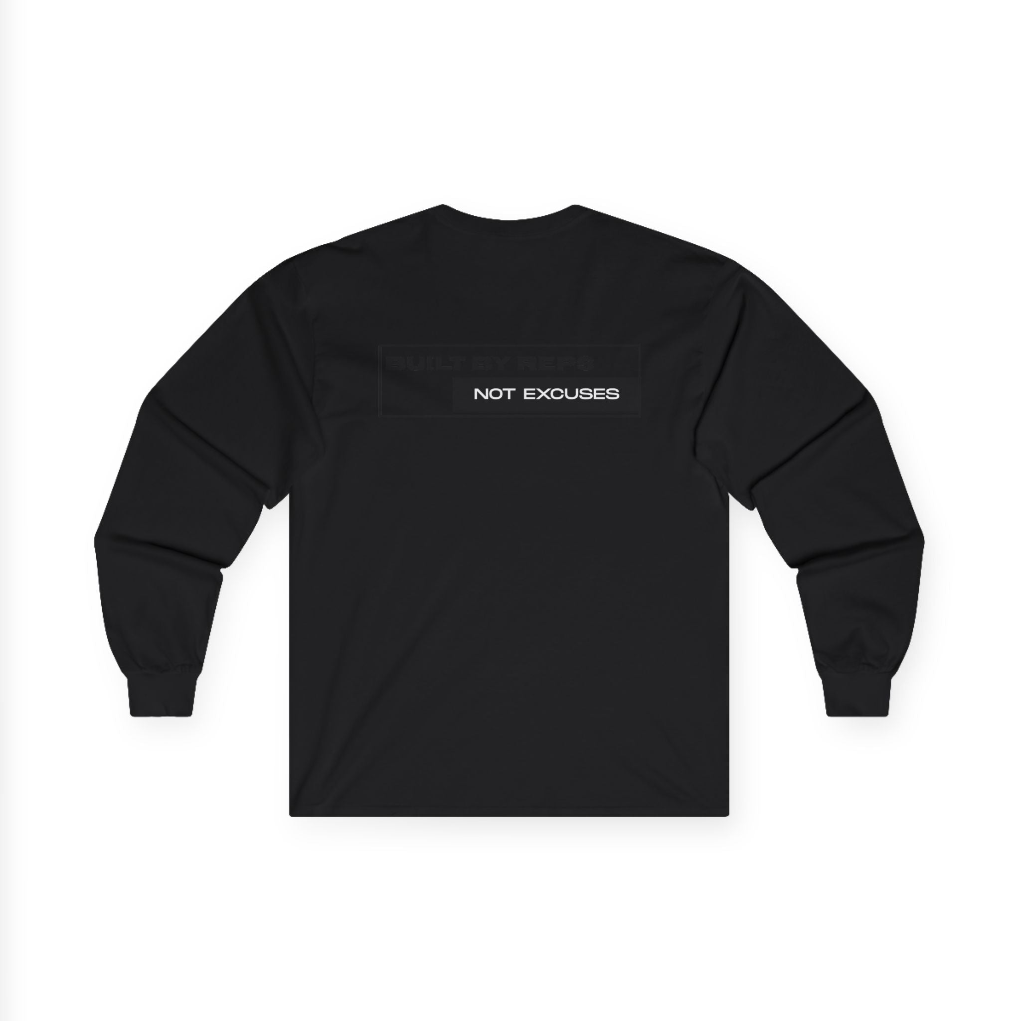 Pulse Fitne55 Mens Built by reps Ultra Cotton Long Sleeve Tee