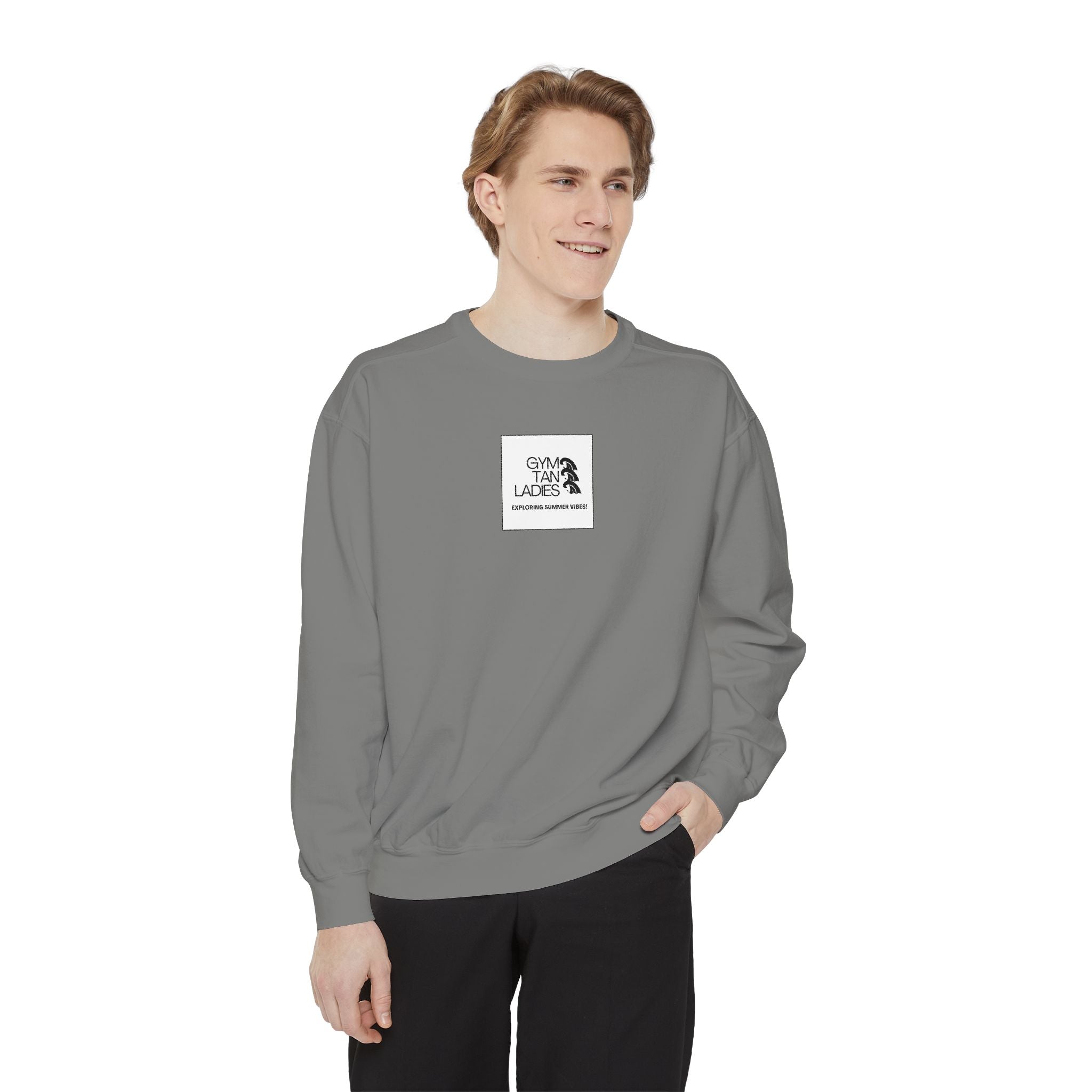 Mens Gym Tan Ladies Sweatshirt