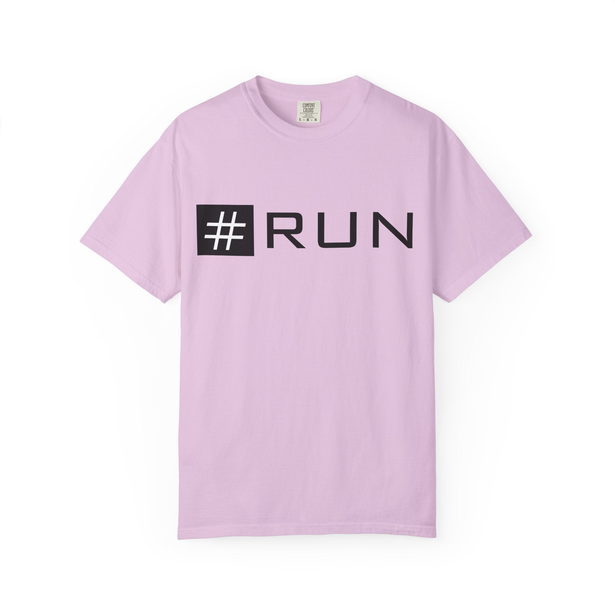 Pulse Fitne55 - #RUN Graphic T-Shirt — Minimalist Running Tee for Runners & Fitness Enthusiasts
