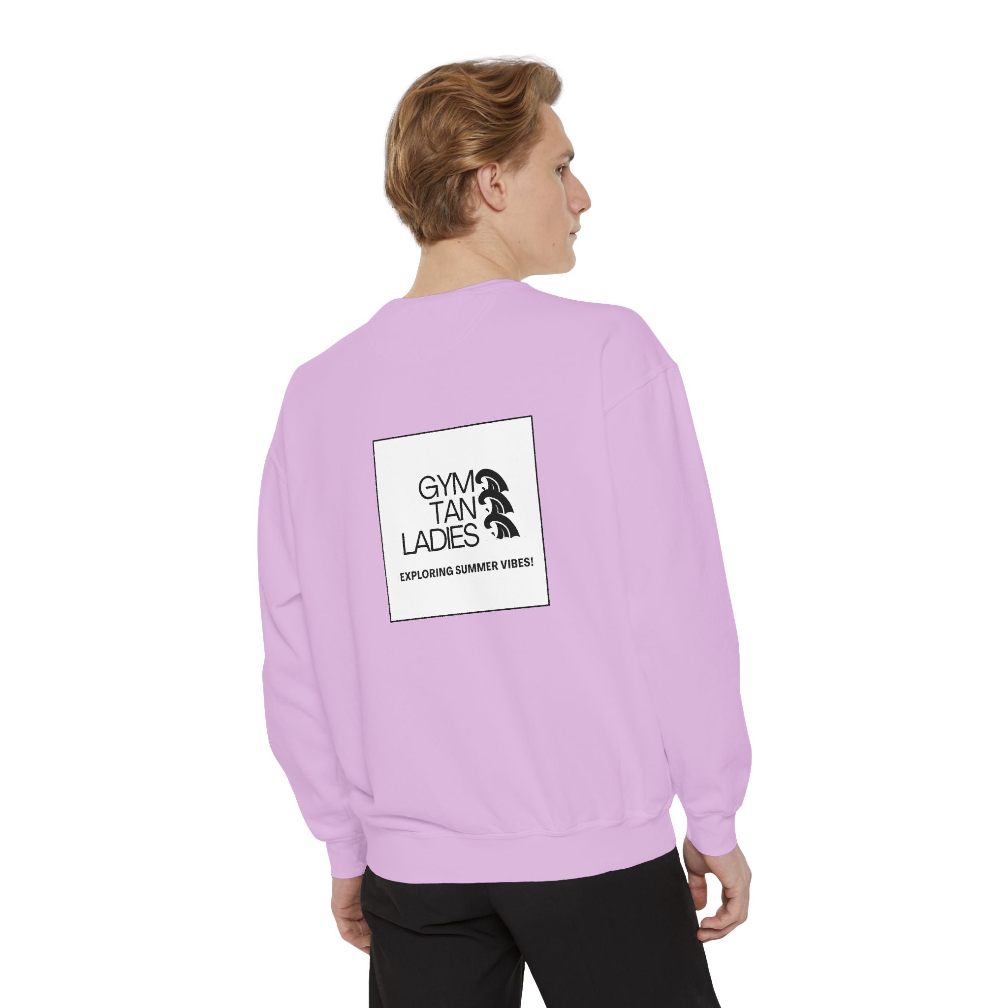 Mens Gym Tan Ladies Sweatshirt