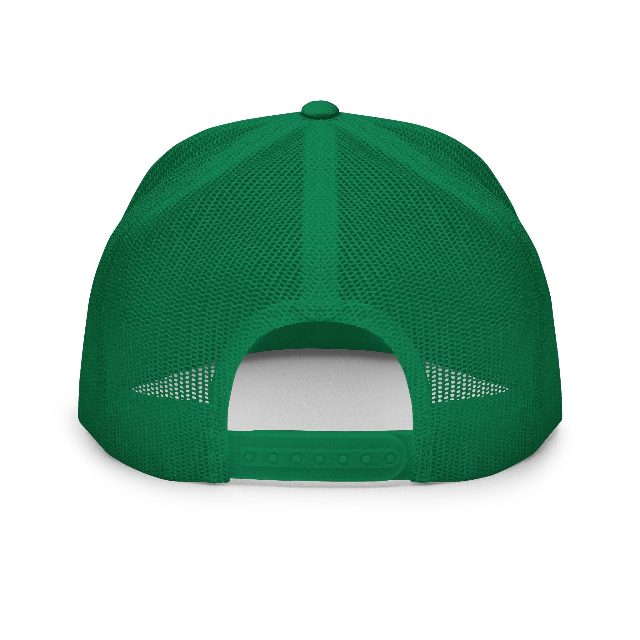 Trucker Cap — Sunset Palm Island Embroidered Beach Hat