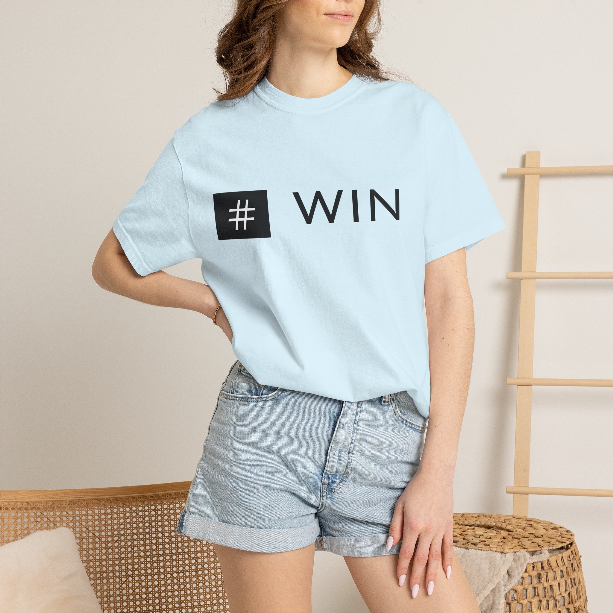 Pulse Fitne55 - #WIN Graphic T-Shirt — Minimalist Motivational Tee