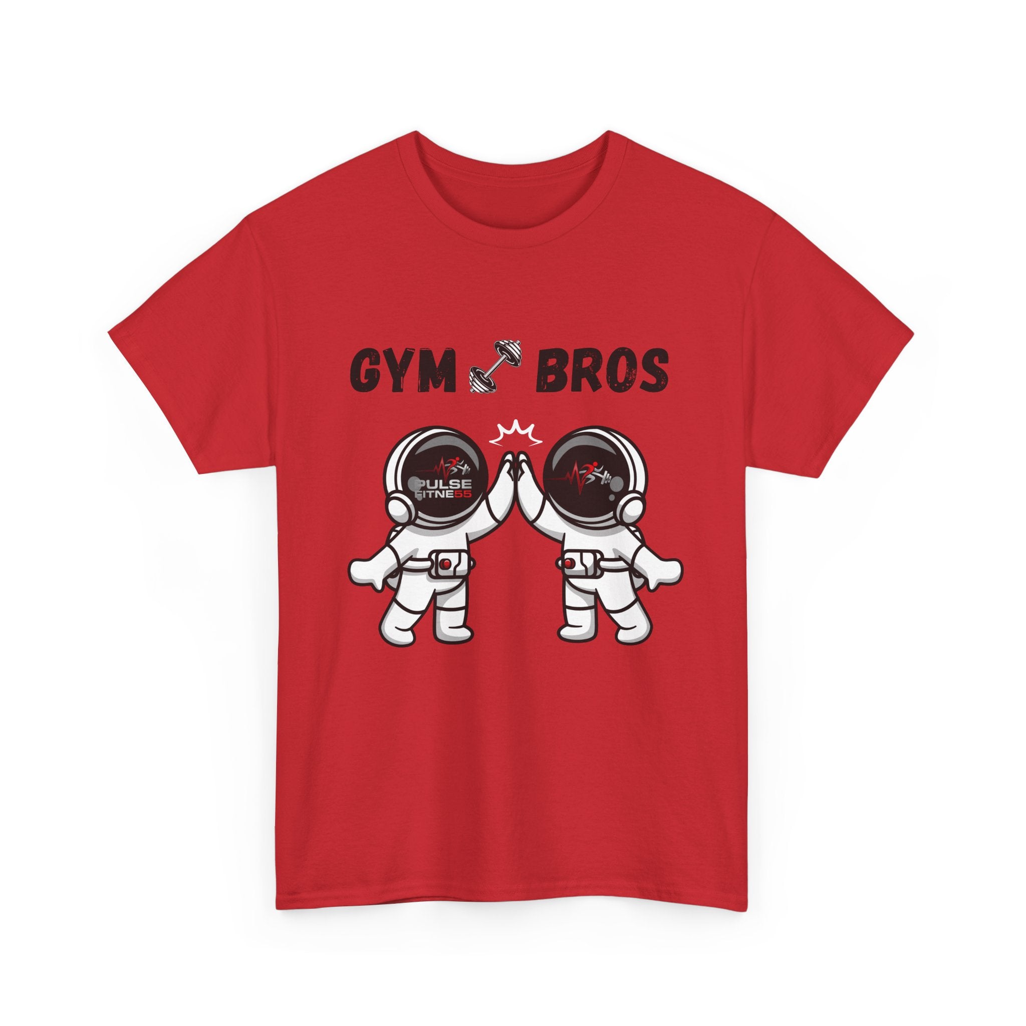 Pulse Fitne55 graphic heavy Cotton Tee - astronaut bros