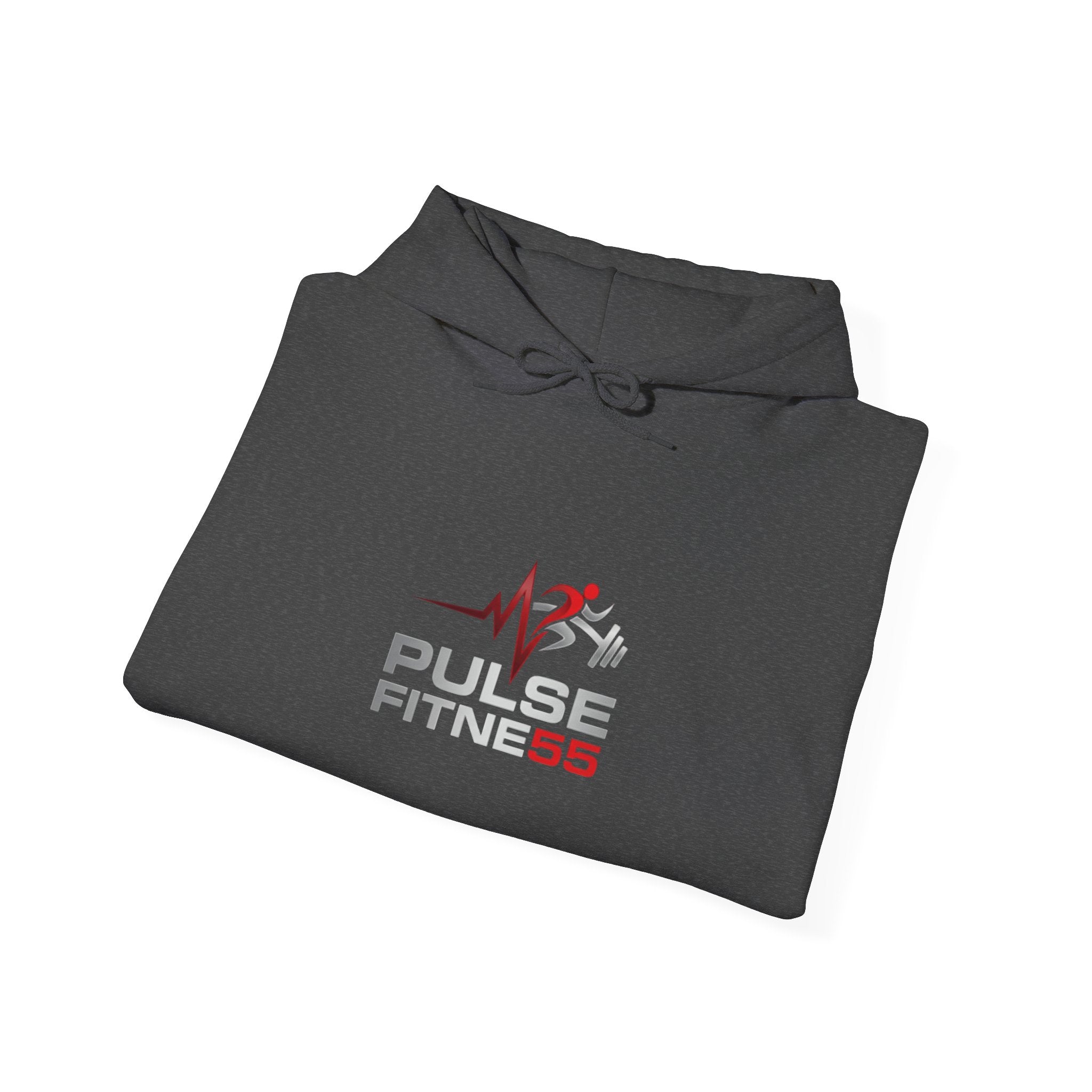 Pulse Fitne55 logo Heavy Blend™ Hooded Sweatshirt