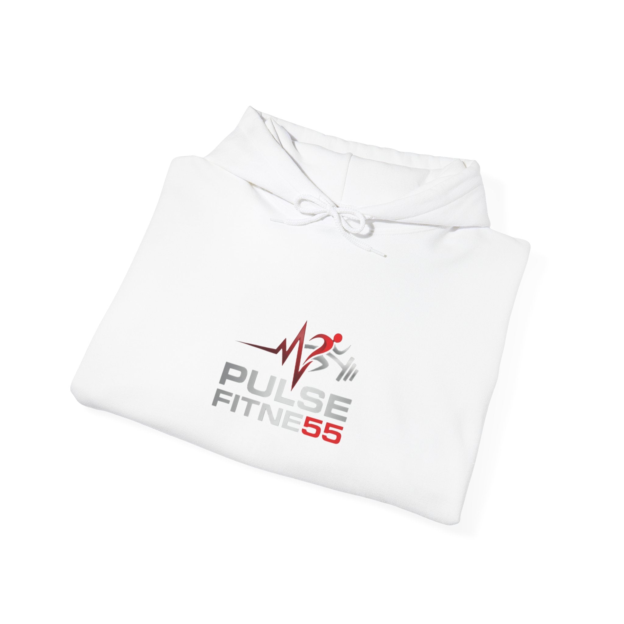 Pulse Fitne55 logo Heavy Blend™ Hooded Sweatshirt