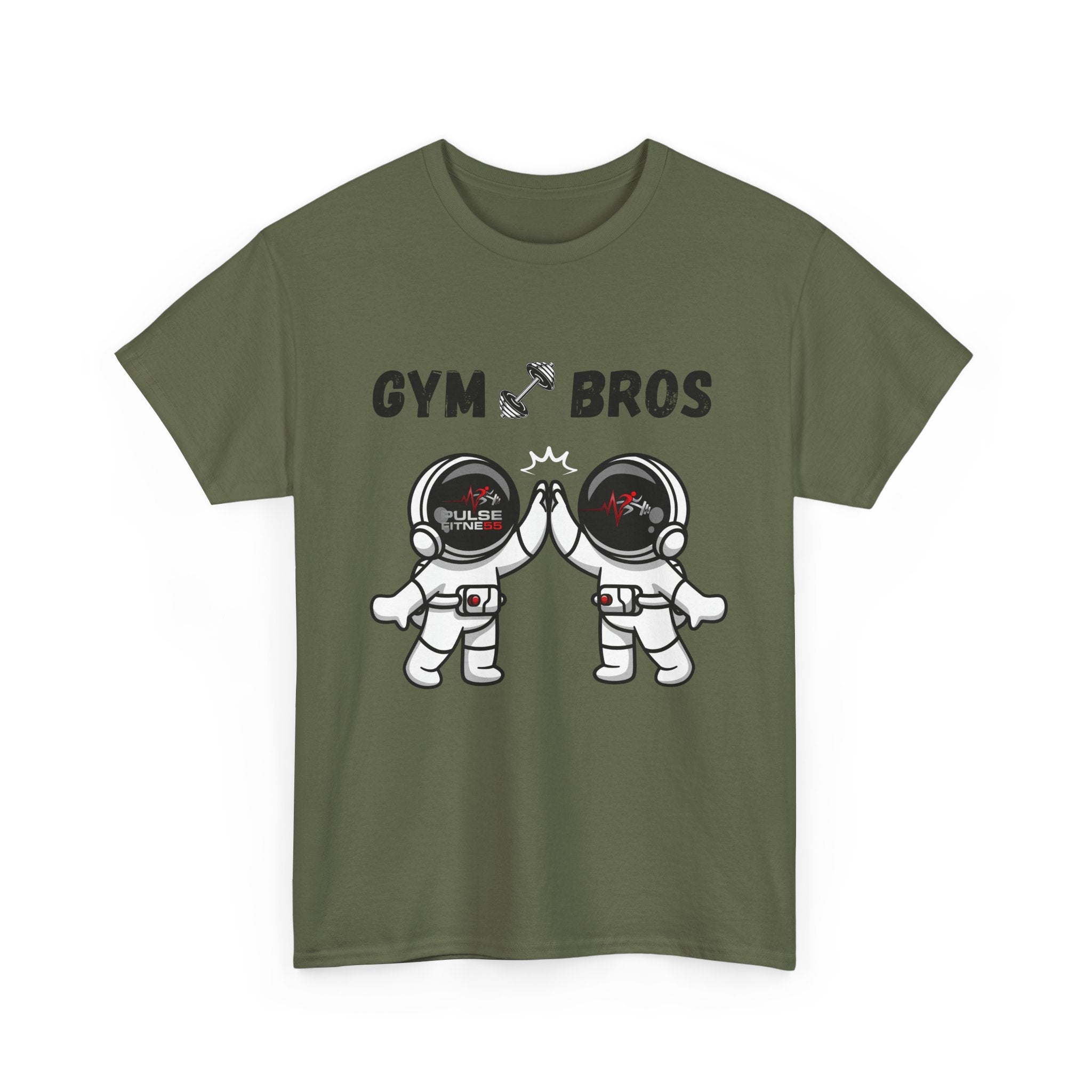 Pulse Fitne55 graphic heavy Cotton Tee - astronaut bros