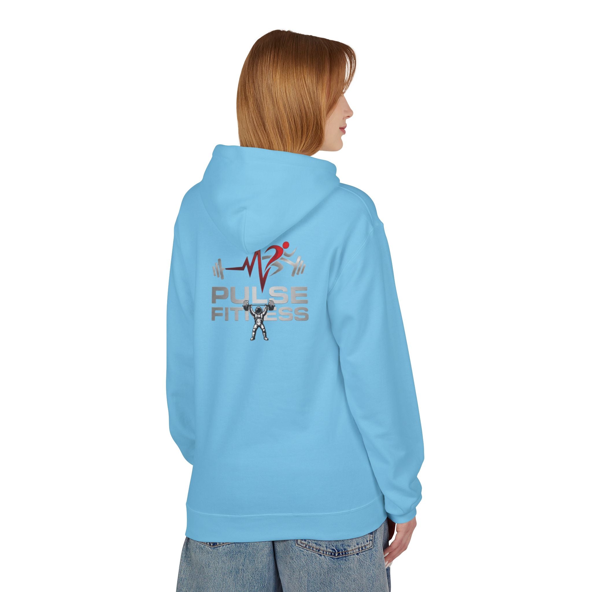 Pulse Fitne55 Hoodie — Weightlifting Gym Logo Sweatshirt