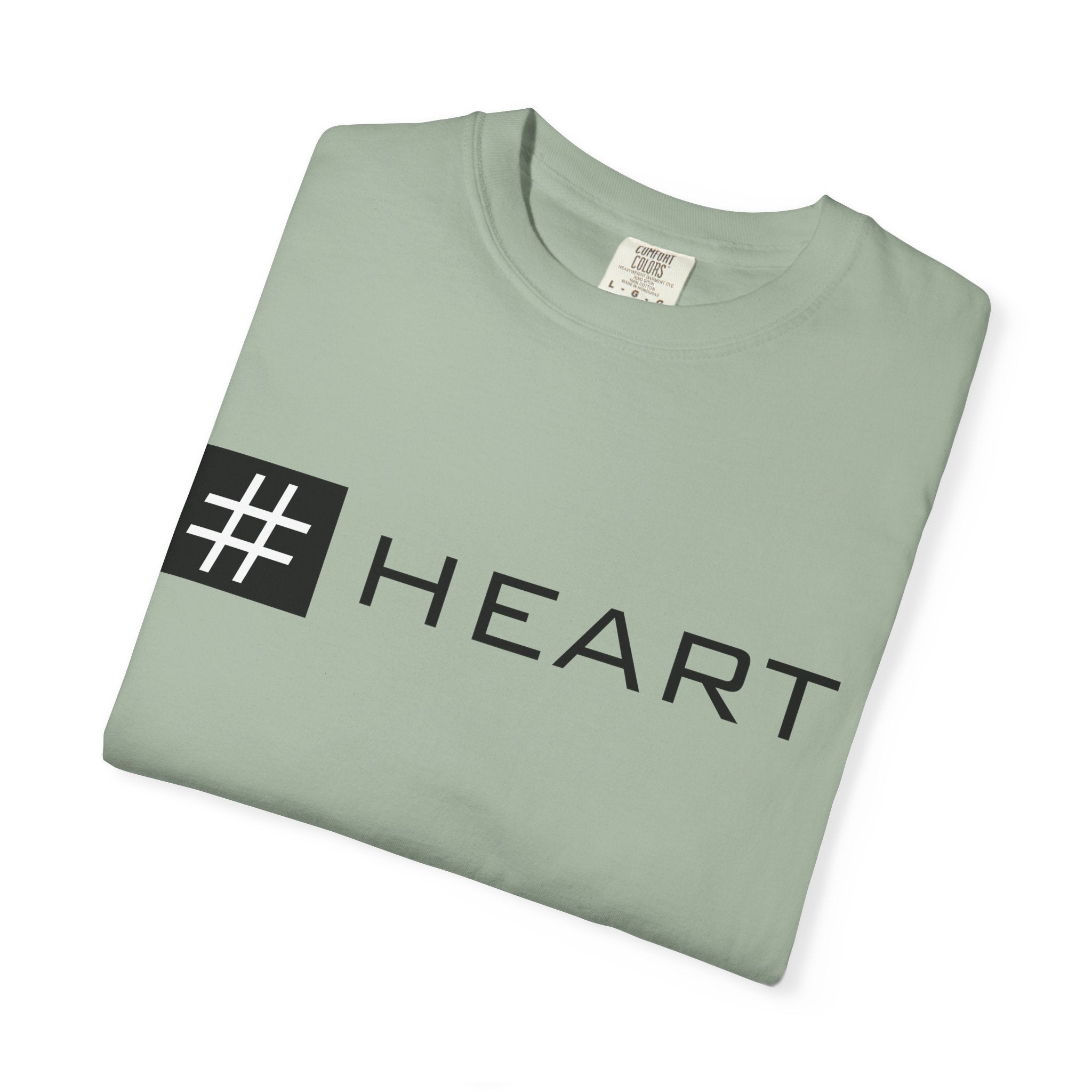 Pulse Fitne55 - Hashtag Heart T-Shirt — Minimalist Graphic Tee with “# HEART” Design