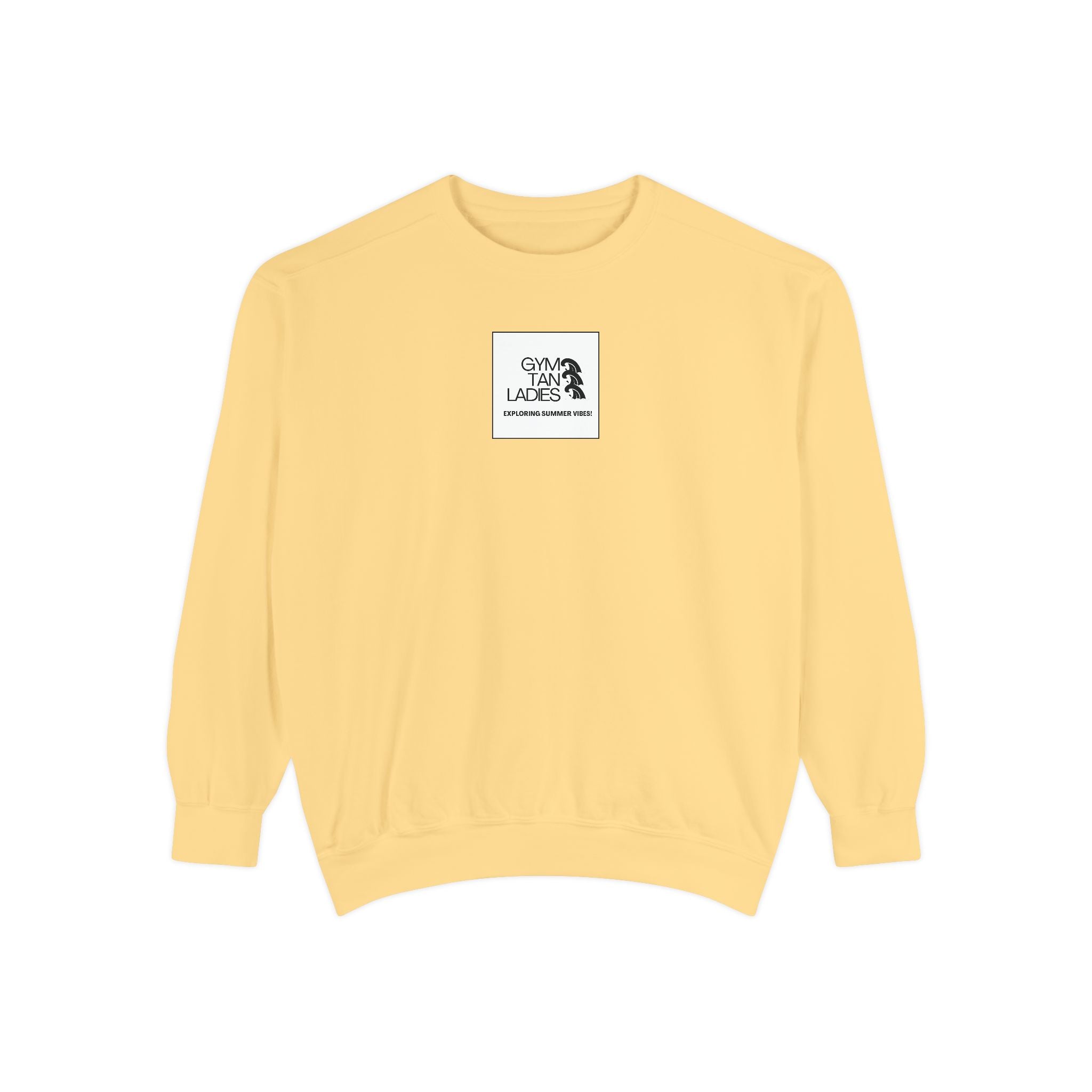 Mens Gym Tan Ladies Sweatshirt