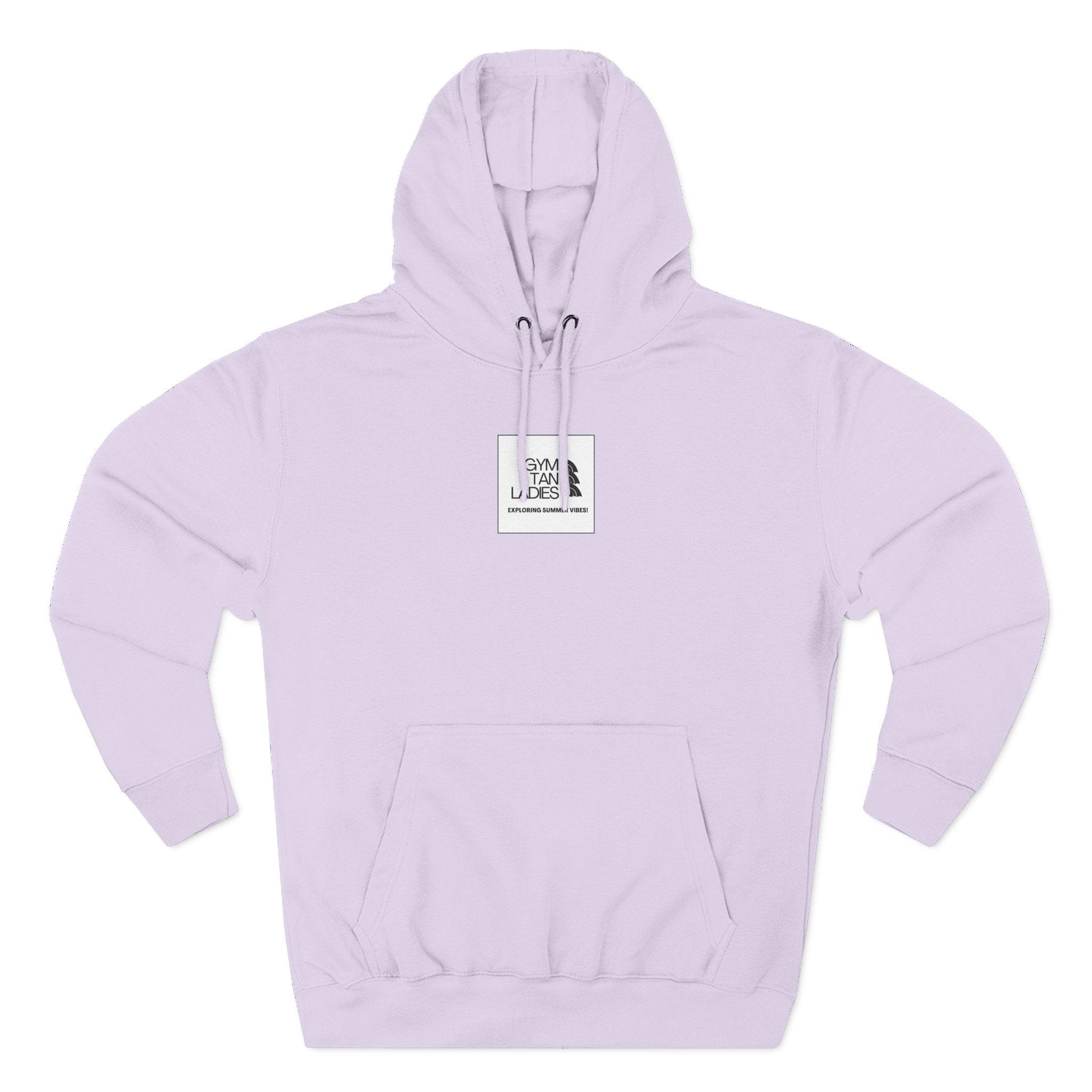 Pulse Fitne55 Gym Tan Ladies Hoodie — 'Exploring Summer Vibes' Graphic Pullover
