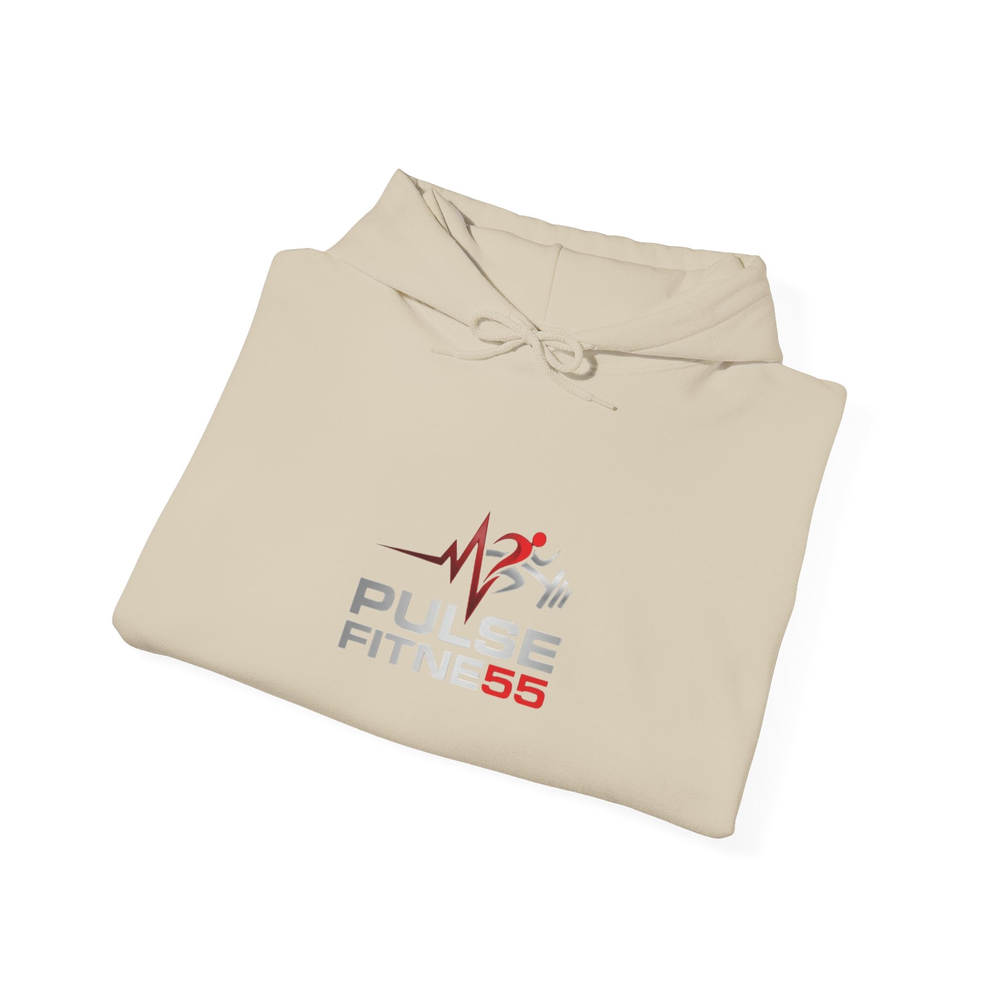 Pulse Fitne55 logo Heavy Blend™ Hooded Sweatshirt