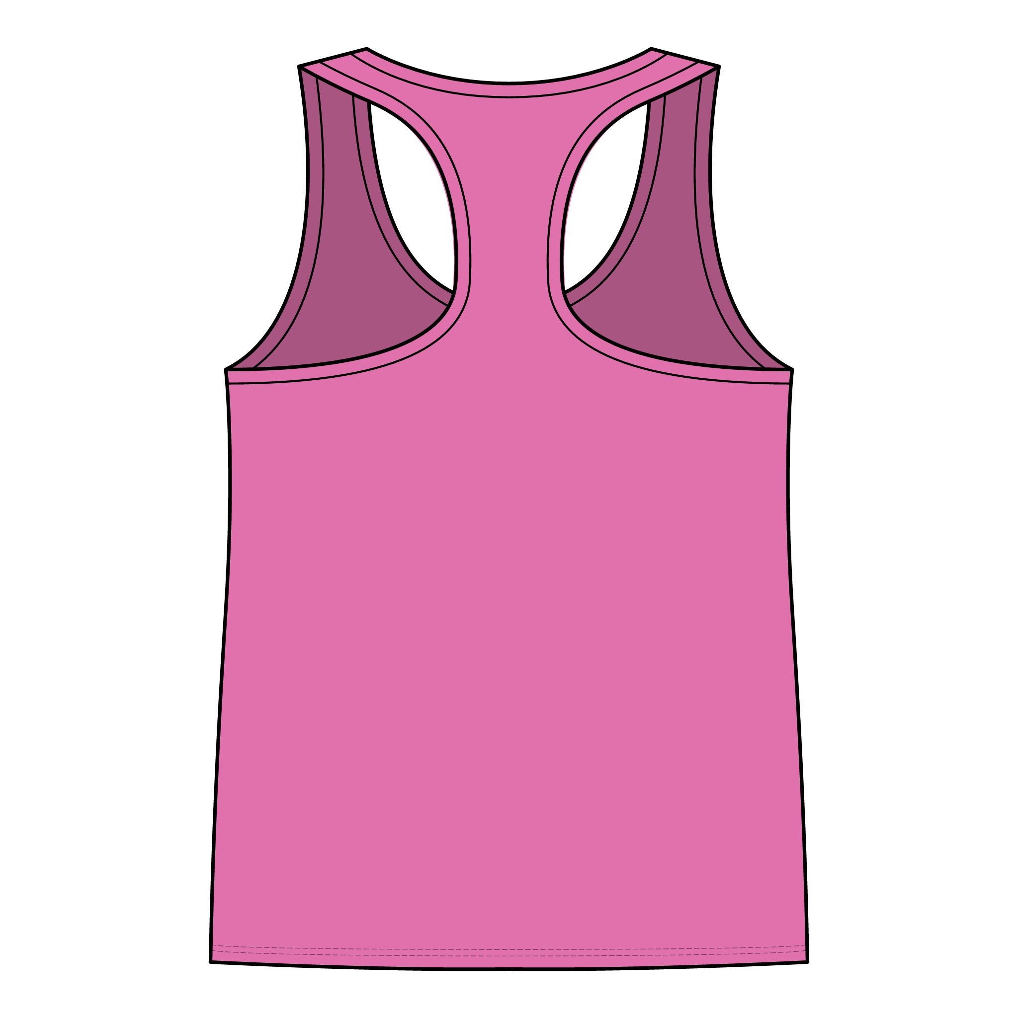 Pulse Fitne55 Racerback Tank Top — Women’s Workout Tank with Heartbeat Logo