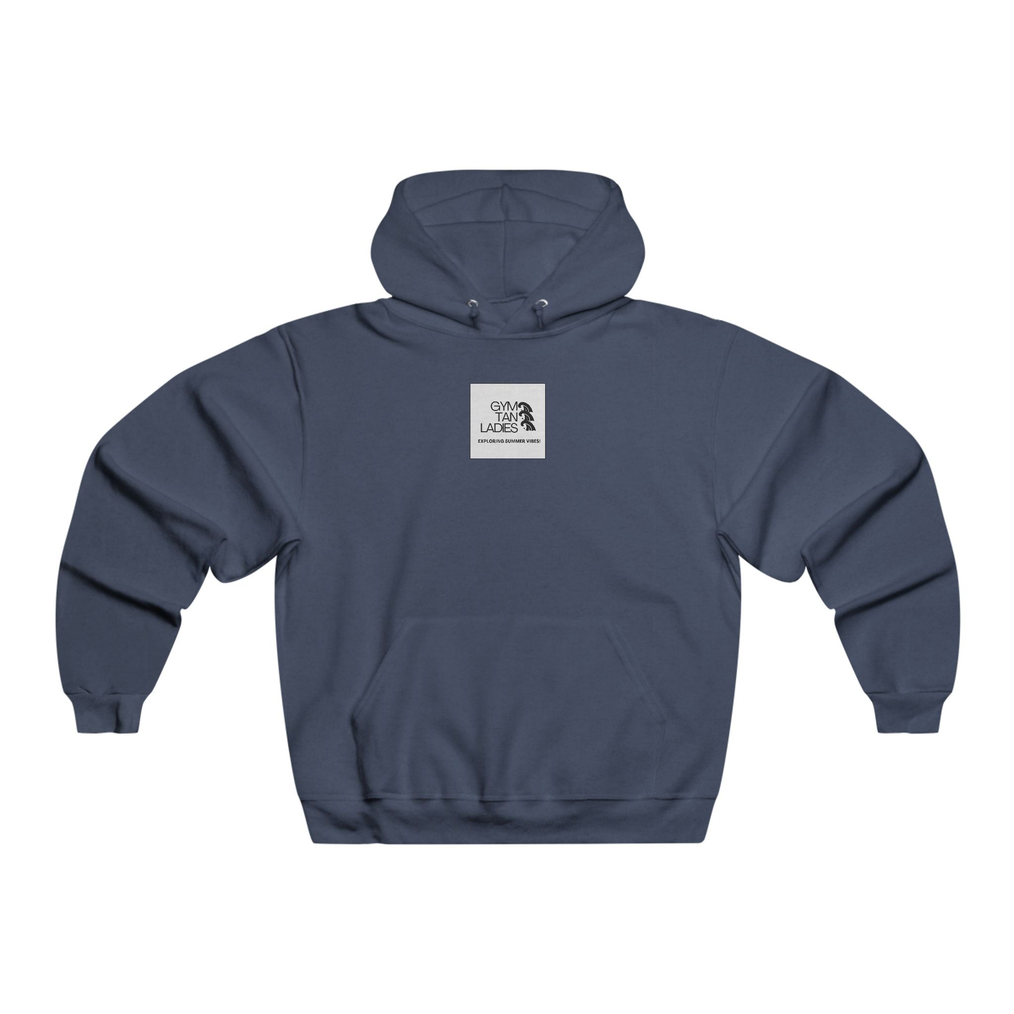 Pulse Fitne55 Gym Tan Hoodie — 'Exploring Summer Vibes' Logo Sweatshirt