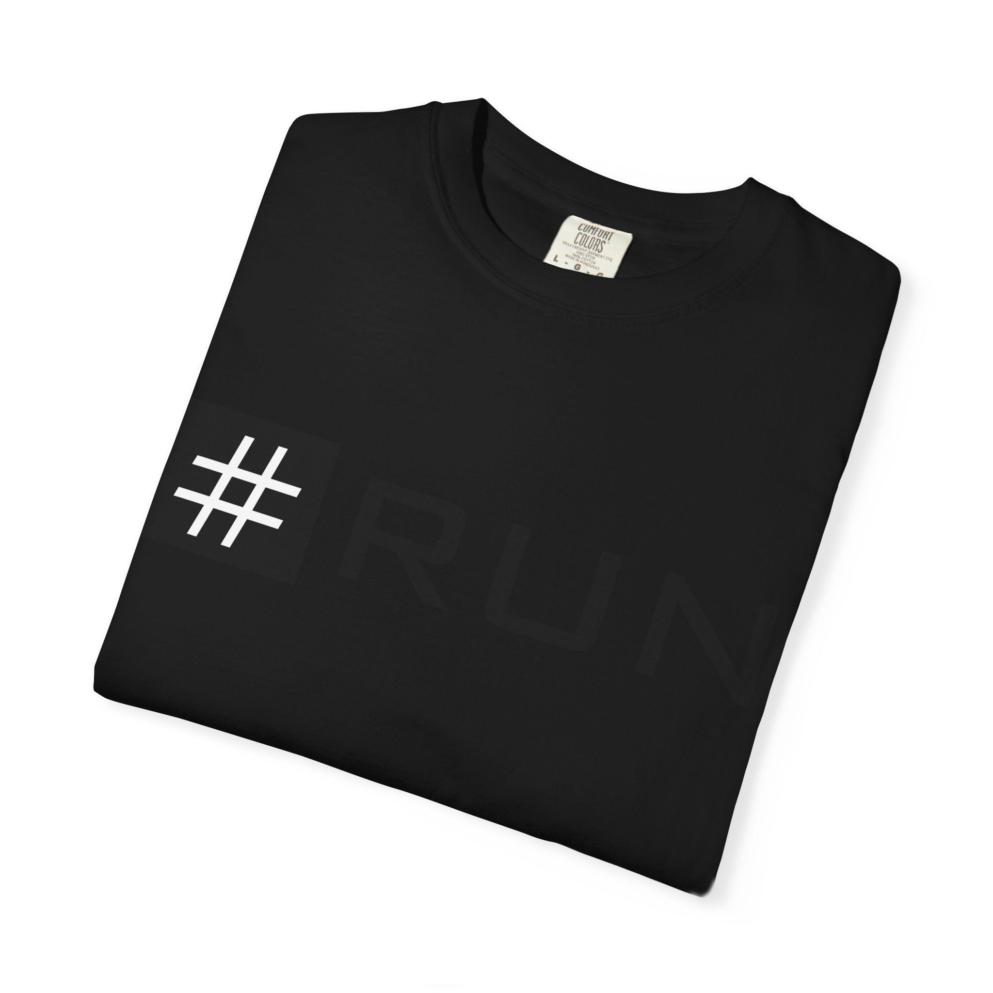 Pulse Fitne55 - #RUN Graphic T-Shirt — Minimalist Running Tee for Runners & Fitness Enthusiasts