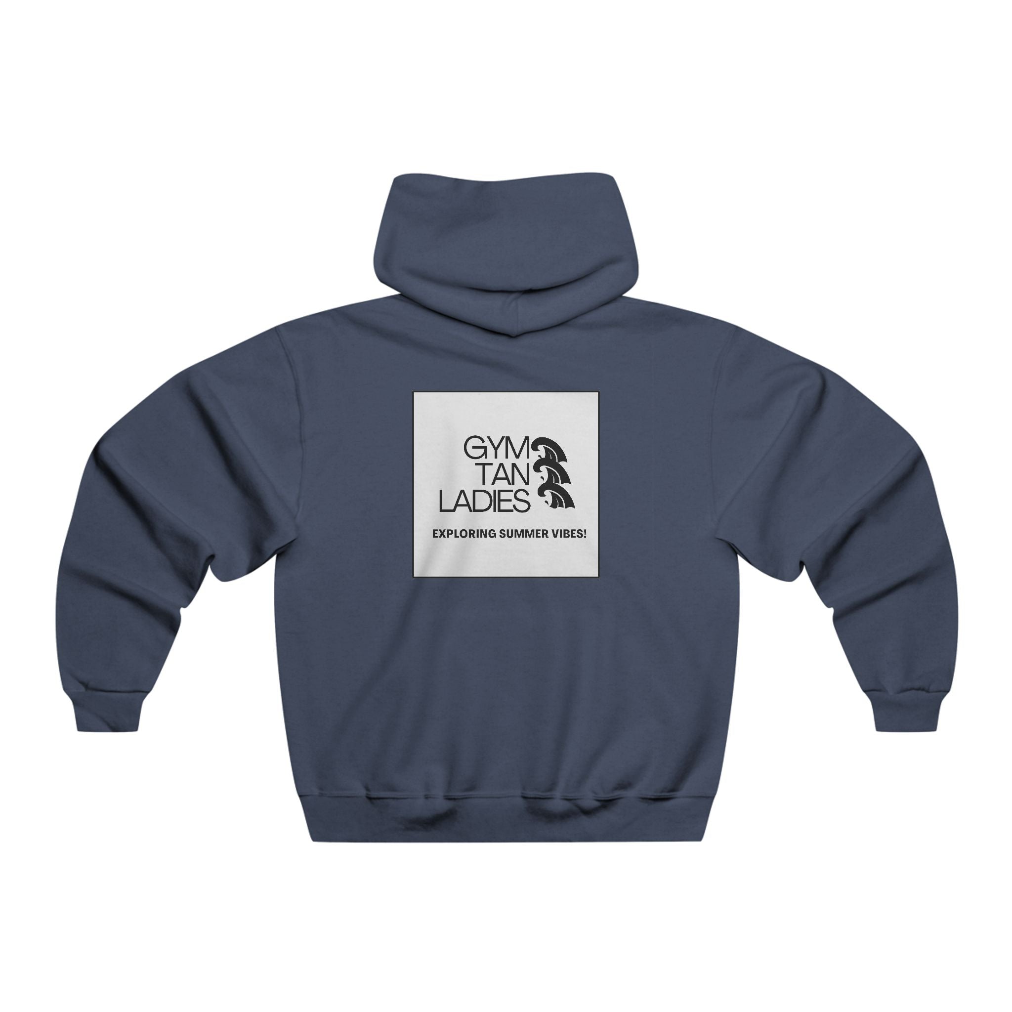 Pulse Fitne55 Gym Tan Hoodie — 'Exploring Summer Vibes' Logo Sweatshirt