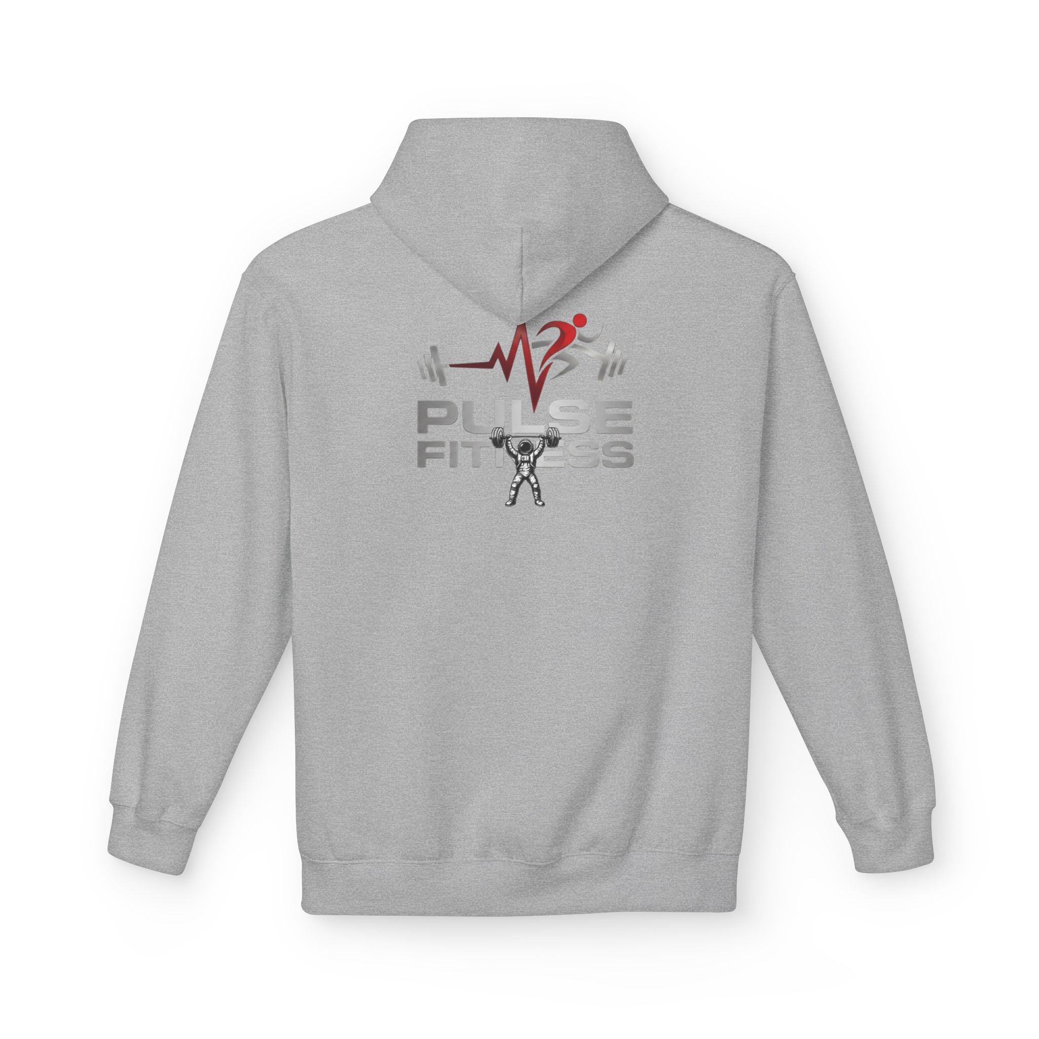 Pulse Fitne55 Hoodie — Weightlifting Gym Logo Sweatshirt