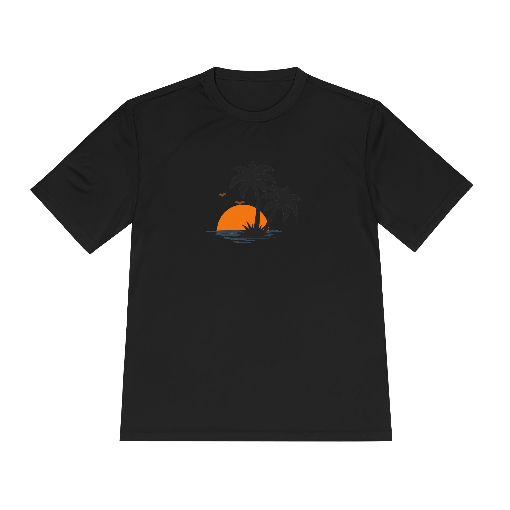 Summer Vibes Palm Tee — "Exploring Summer Vibes" Moisture-Wicking Shirt