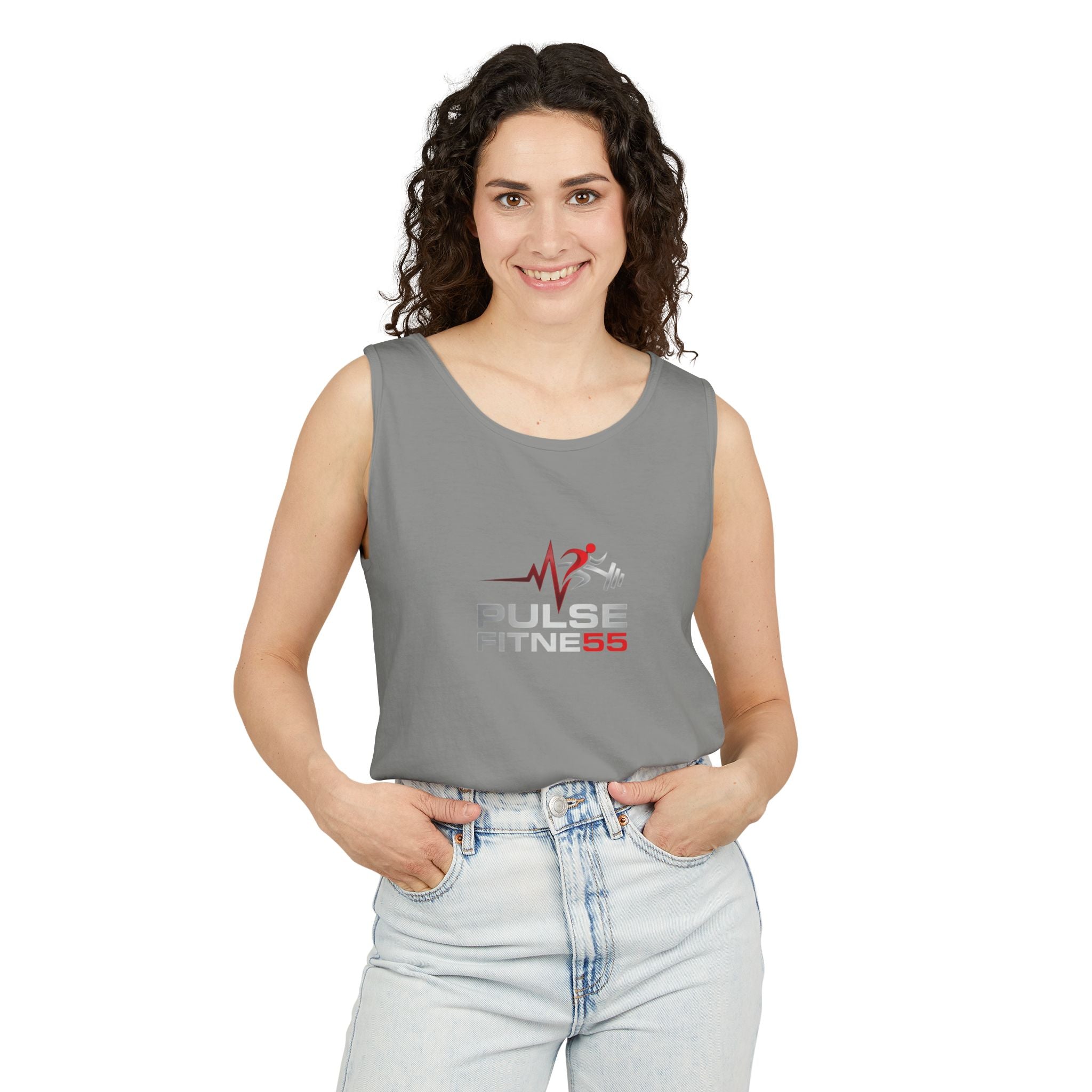 Pulse Fitne55 55 Tank Top — Athletic Gym Workout Tank