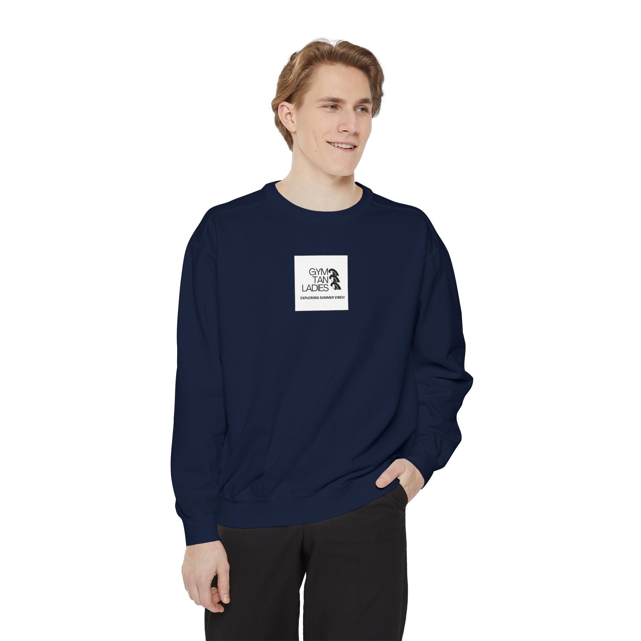 Mens Gym Tan Ladies Sweatshirt