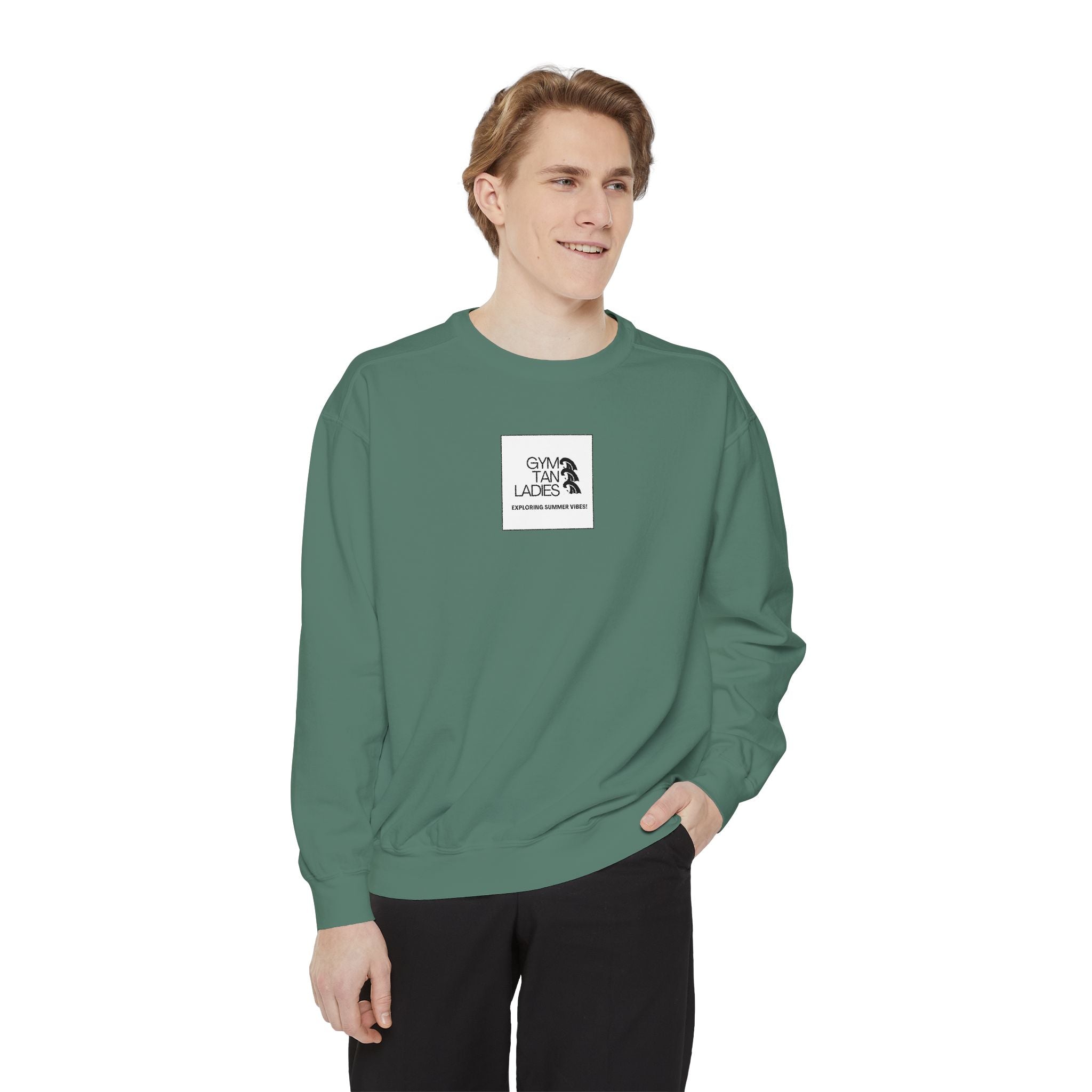 Mens Gym Tan Ladies Sweatshirt