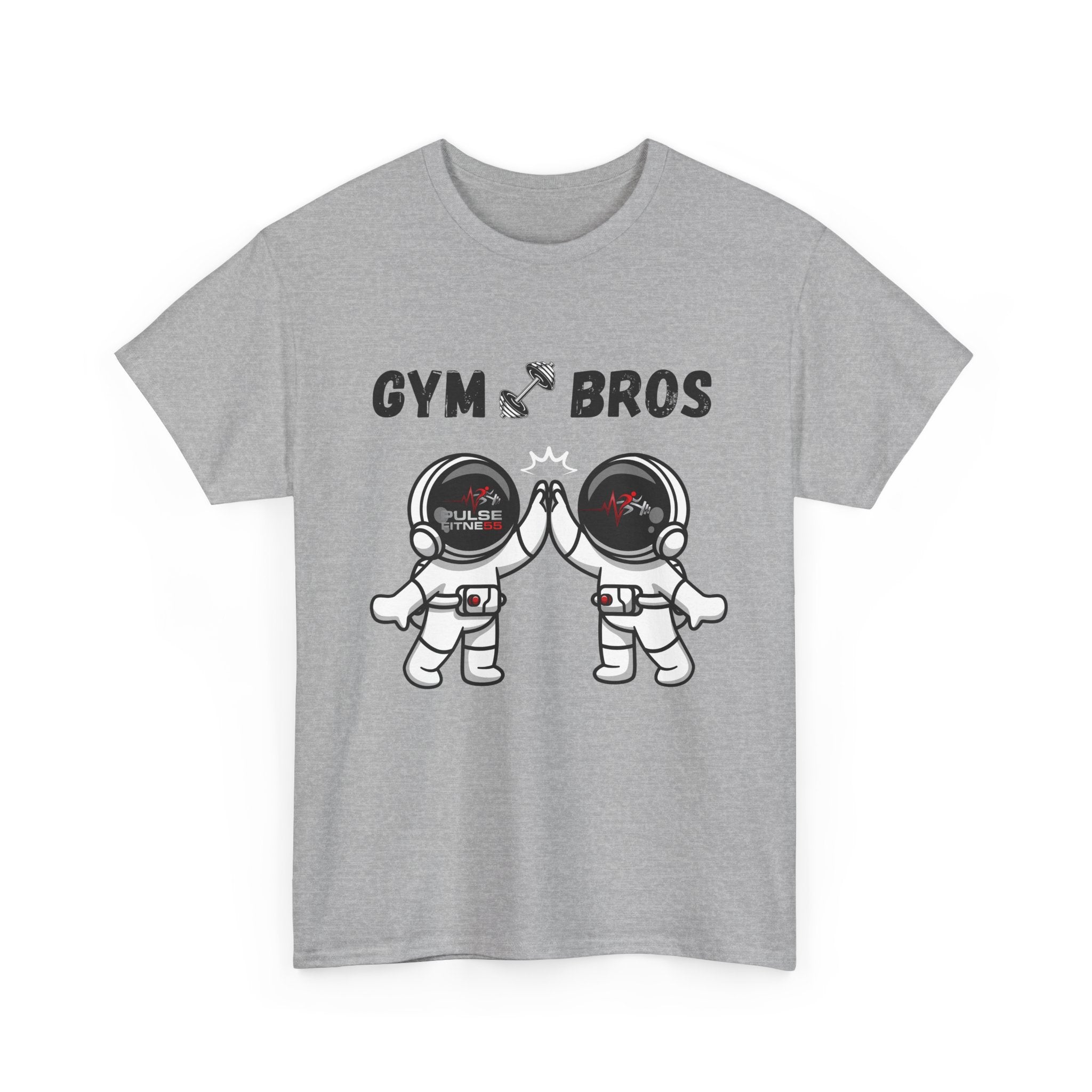 Pulse Fitne55 graphic heavy Cotton Tee - astronaut bros