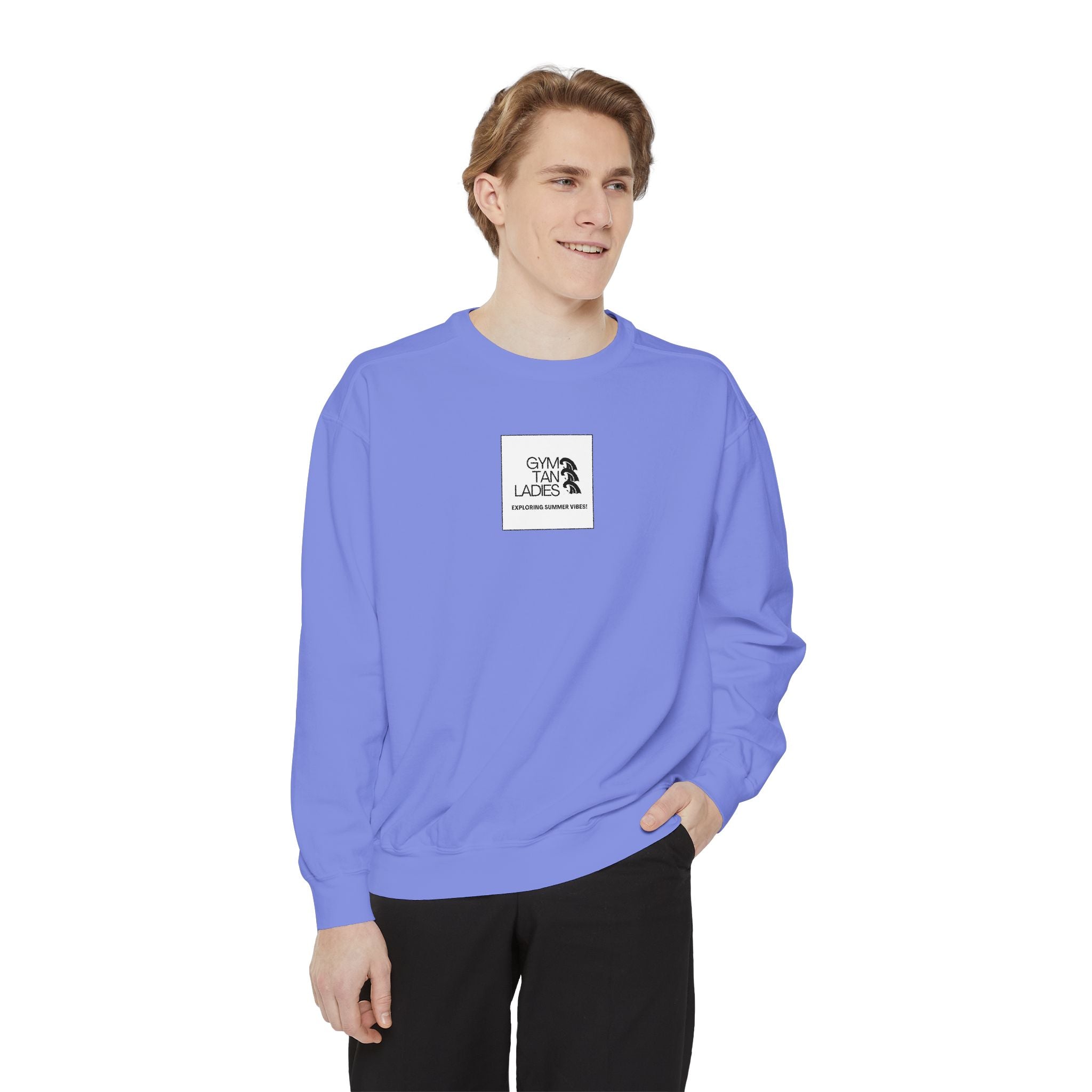 Mens Gym Tan Ladies Sweatshirt