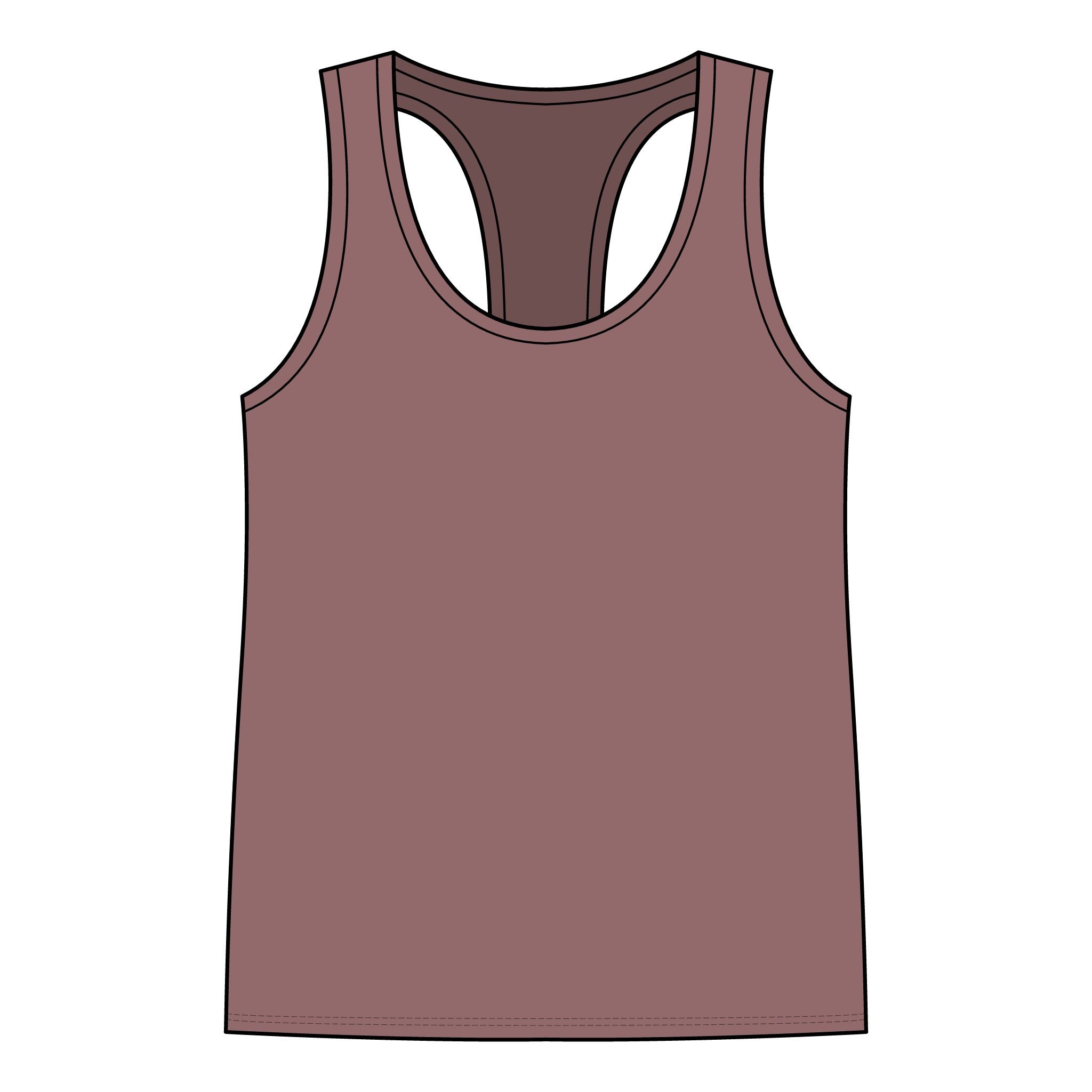 Pulse Fitne55 Racerback Tank Top — Women’s Workout Tank with Heartbeat Logo