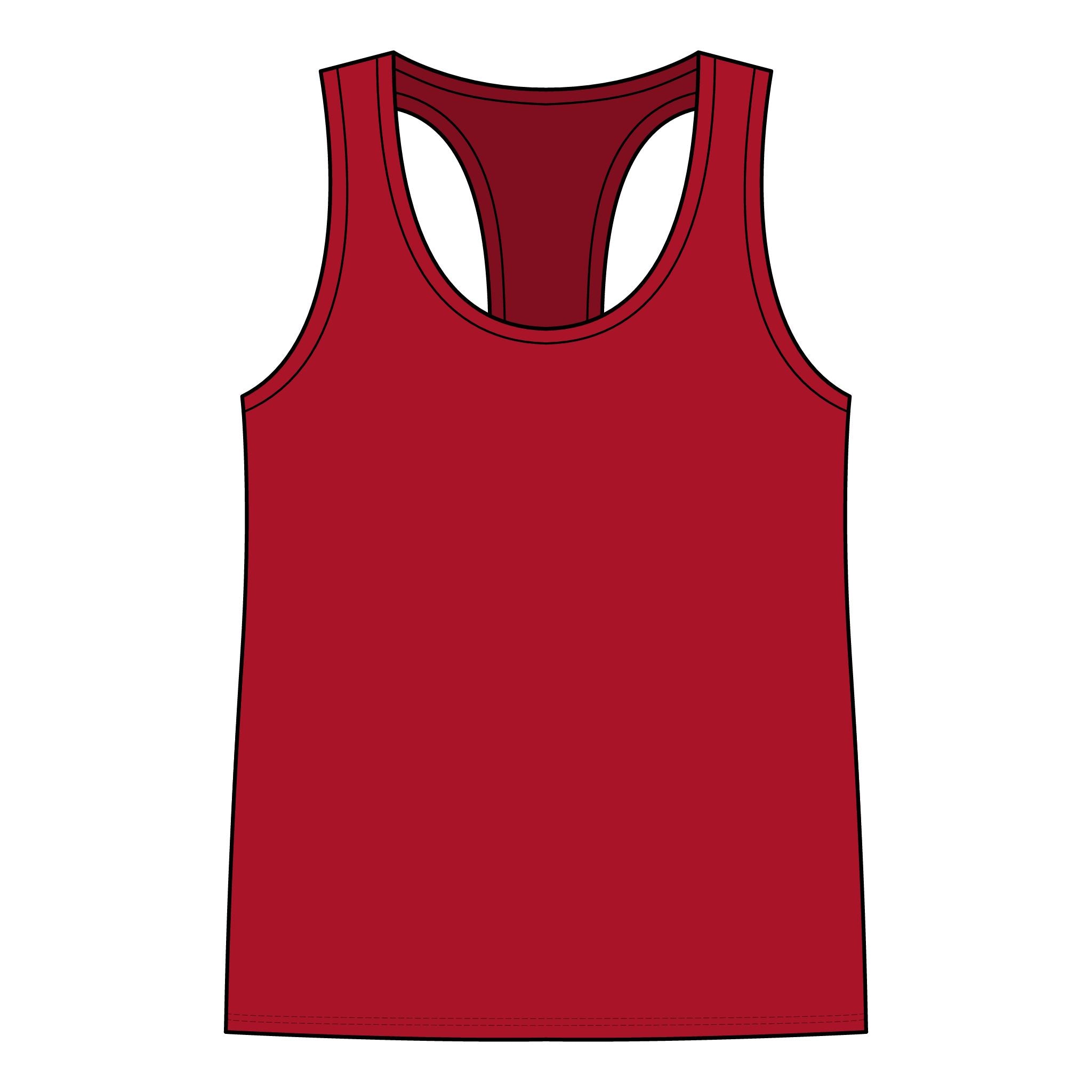 Pulse Fitne55 Racerback Tank Top — Women’s Workout Tank with Heartbeat Logo