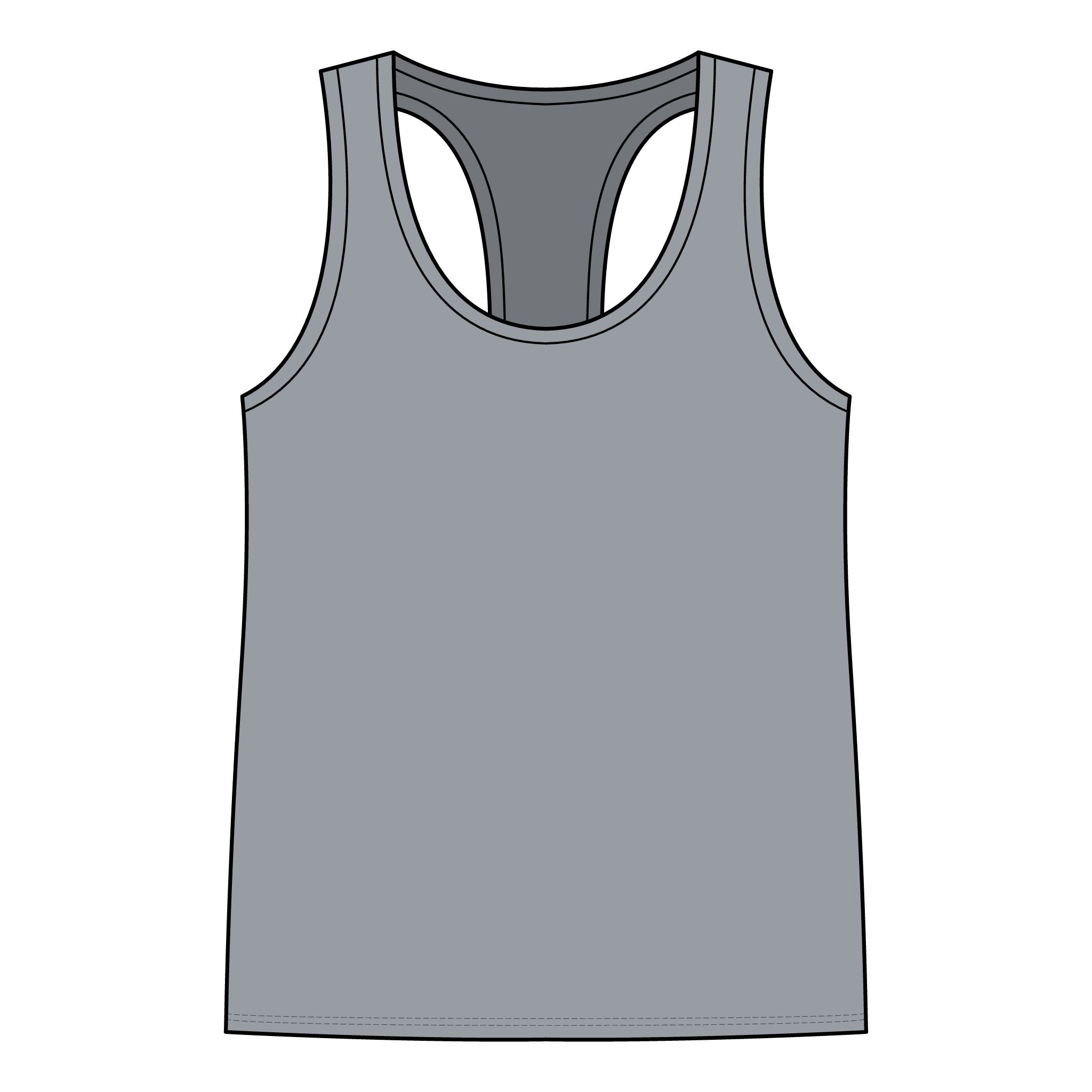 Pulse Fitne55 Racerback Tank Top — Women’s Workout Tank with Heartbeat Logo