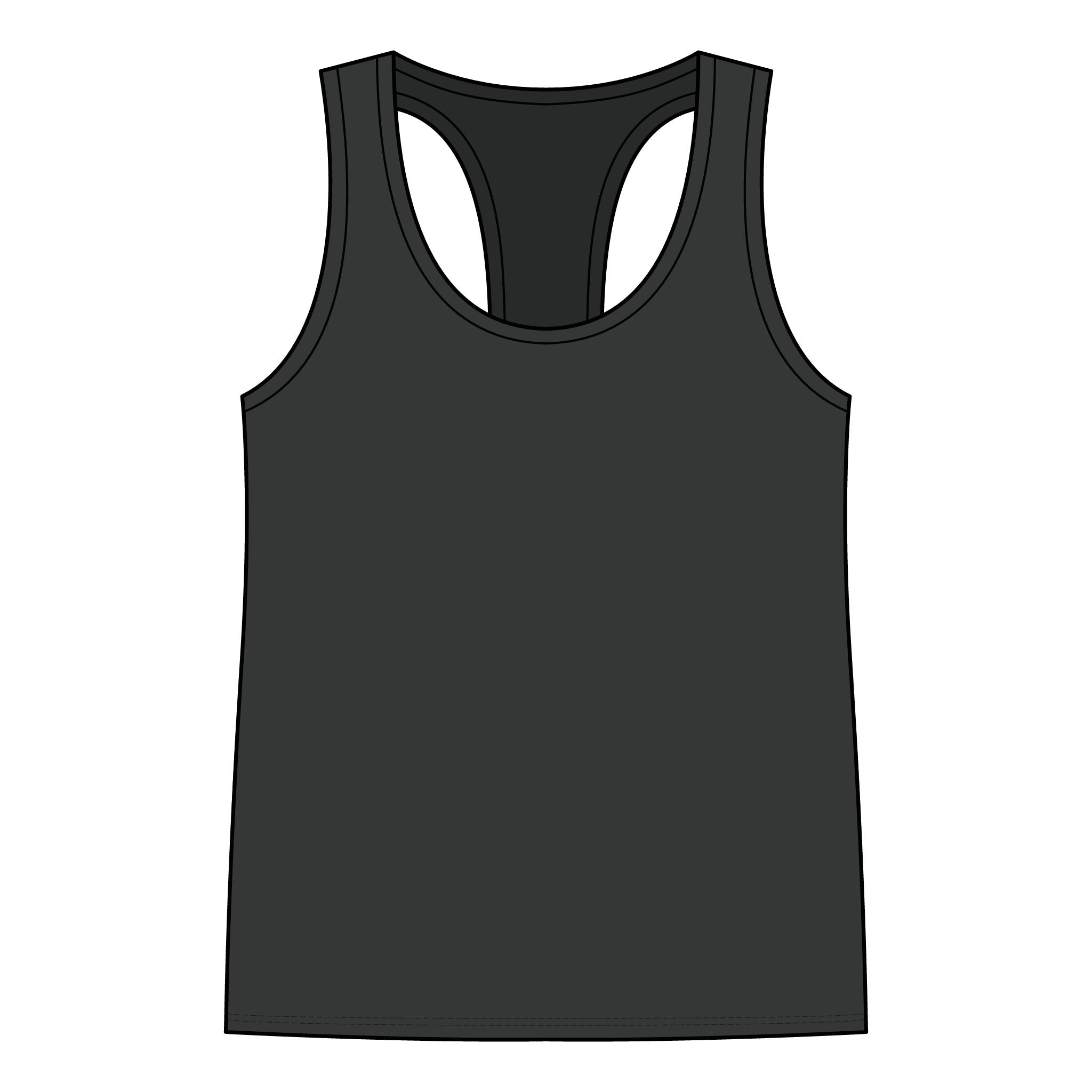 Pulse Fitne55 Racerback Tank Top — Women’s Workout Tank with Heartbeat Logo