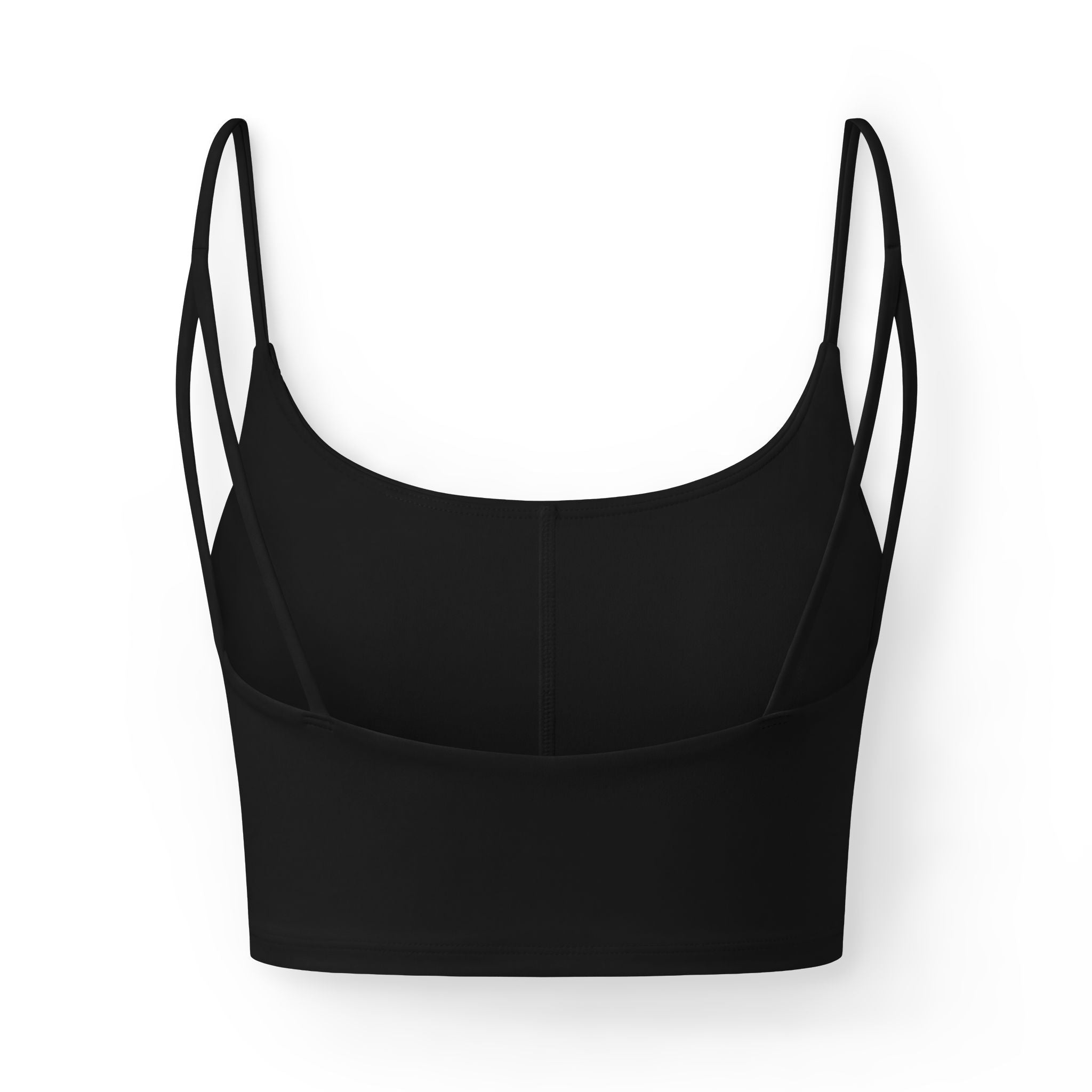 Pulse Fitne55 Women's Luxe Sports Bra - Strappy Crop Top for Workouts