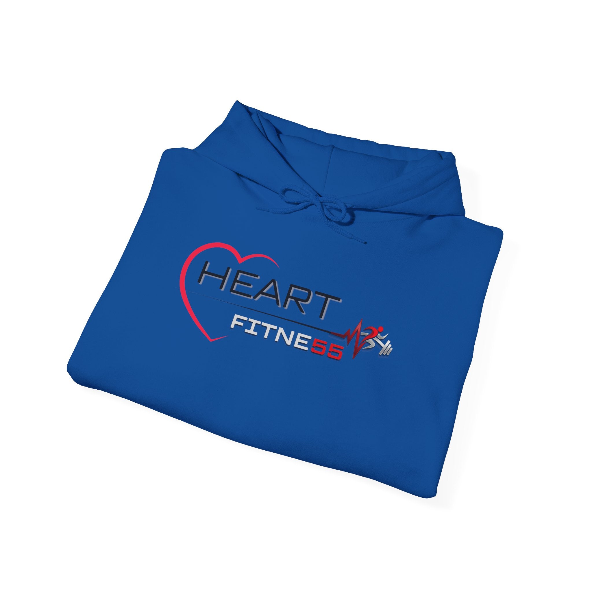 Heart Fitness Hoodie - Women's Heartbeat Gym Sweatshirt