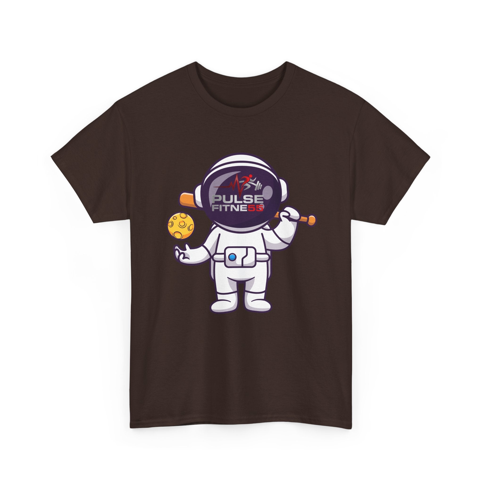 Pulse Fitne55 graphic heavy Cotton Tee - astronaut baseball24.99