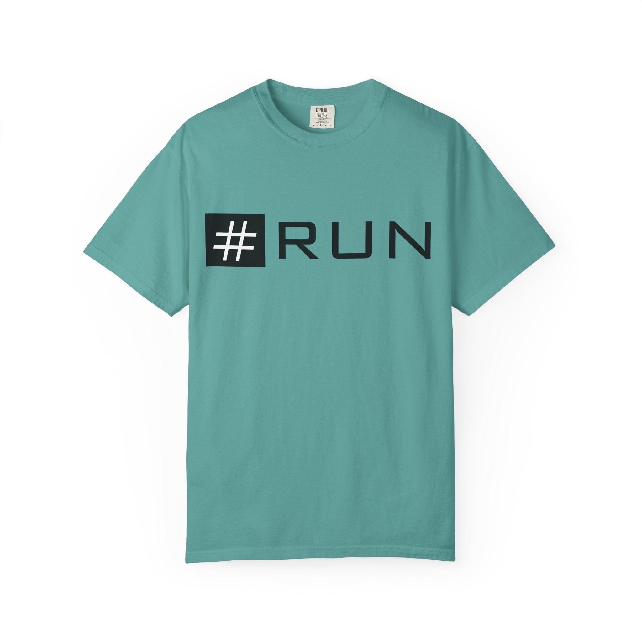 Pulse Fitne55 - #RUN Graphic T-Shirt — Minimalist Running Tee for Runners & Fitness Enthusiasts