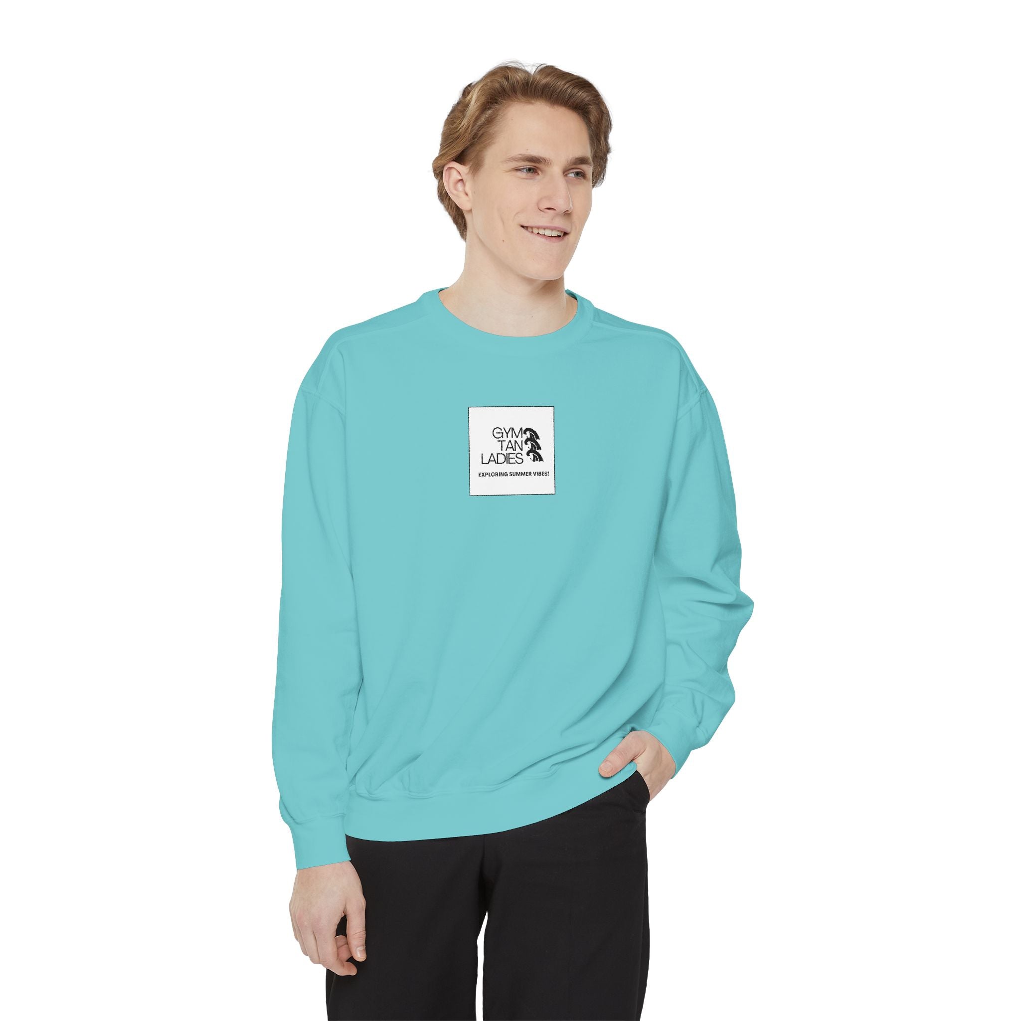 Mens Gym Tan Ladies Sweatshirt