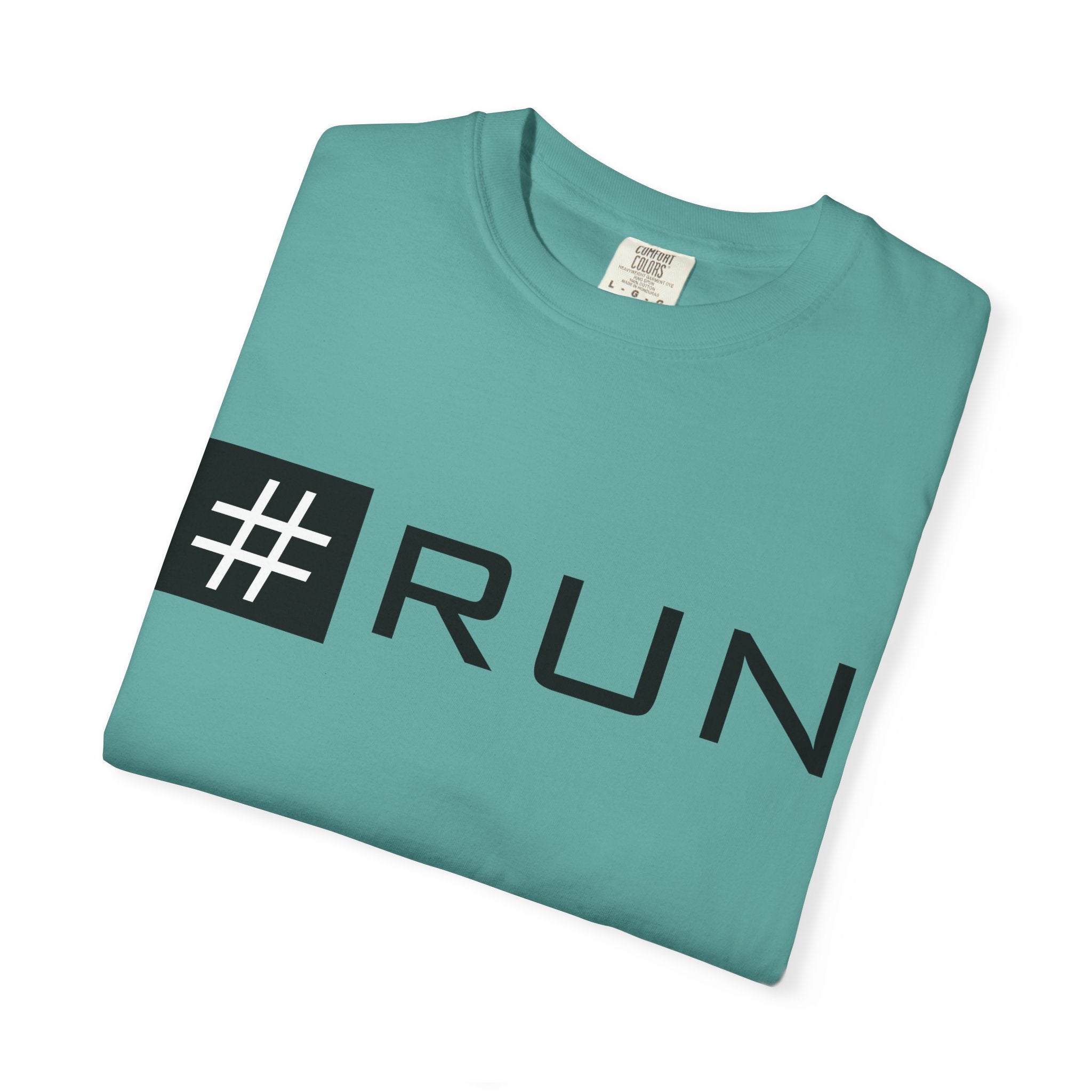 Pulse Fitne55 - #RUN Graphic T-Shirt — Minimalist Running Tee for Runners & Fitness Enthusiasts