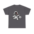 Pulse Fitne55 graphic heavy Cotton Tee - astronaut soccer