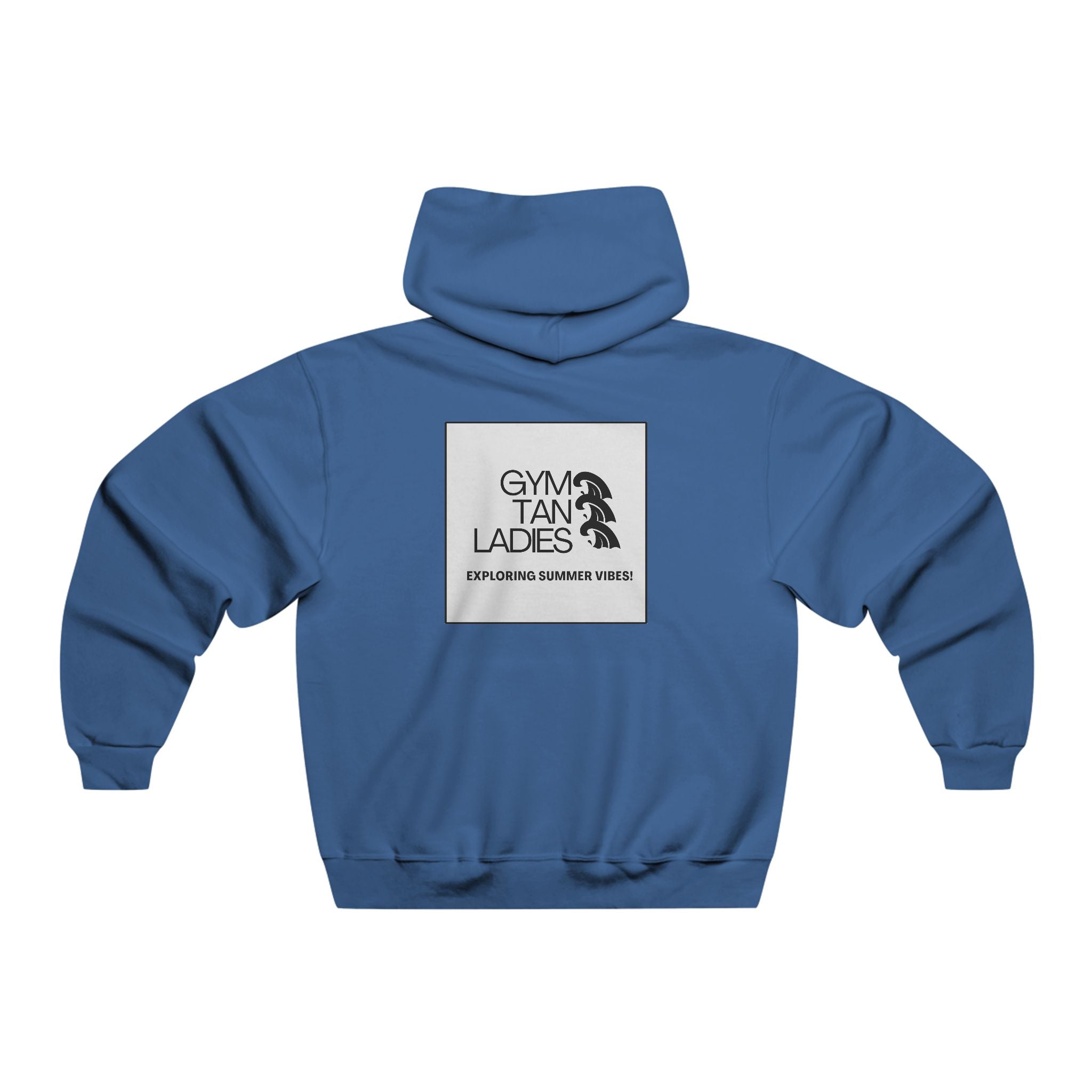 Pulse Fitne55 Gym Tan Hoodie — 'Exploring Summer Vibes' Logo Sweatshirt