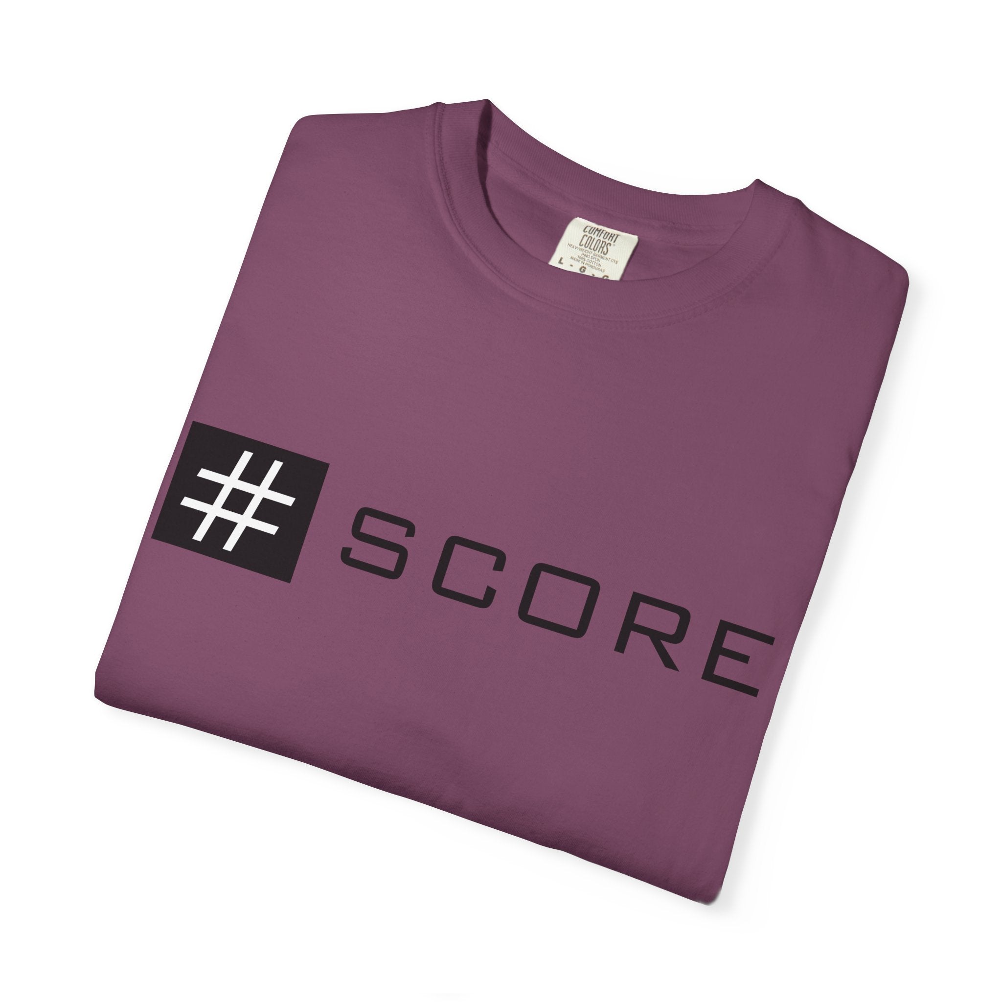 Pulse Fitne55 - #SCORE Graphic T-Shirt — Minimalist Hashtag Sports Tee