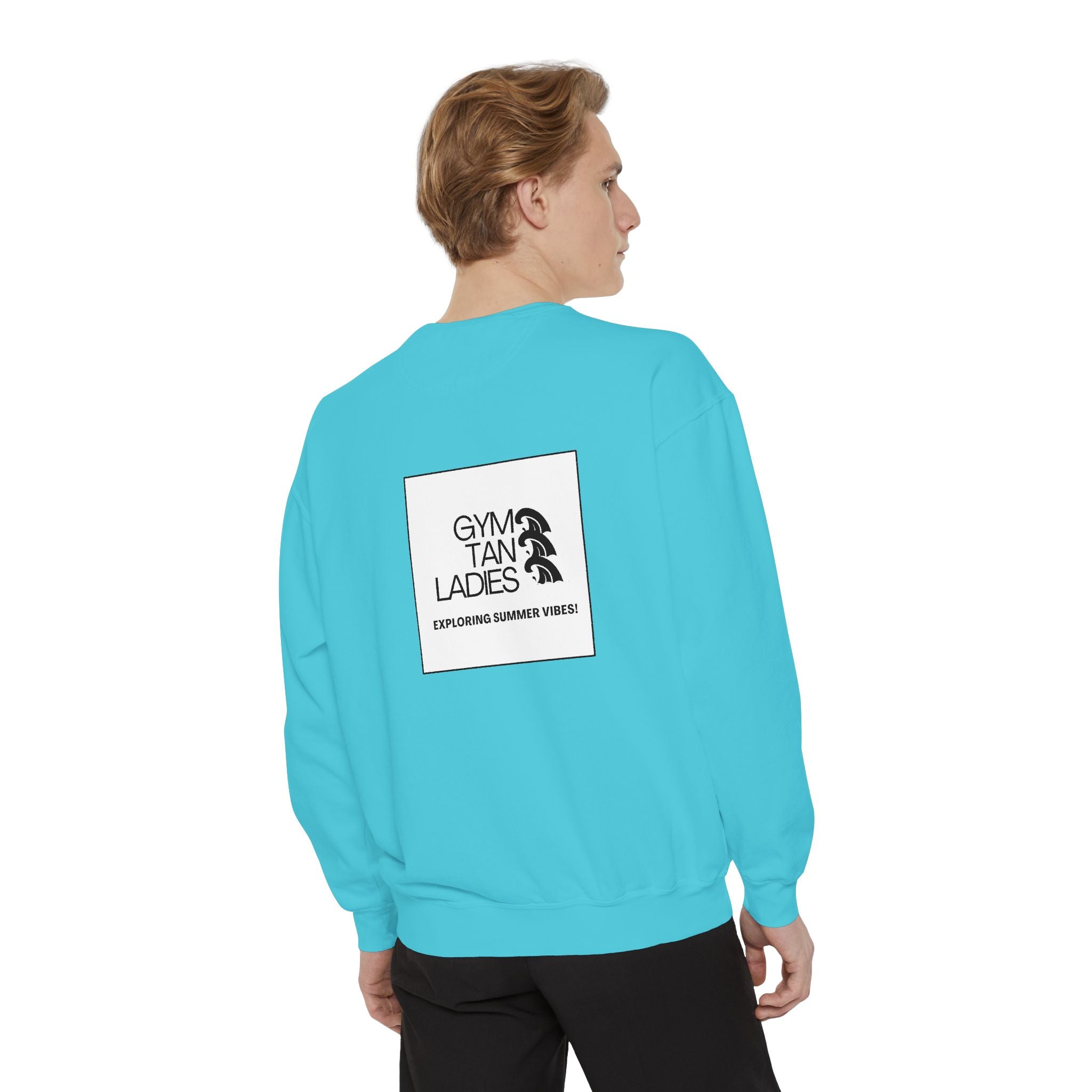 Mens Gym Tan Ladies Sweatshirt