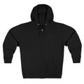 Womens Gym Tan Zip Hoodie — "Never Stop Looking This Good" logo