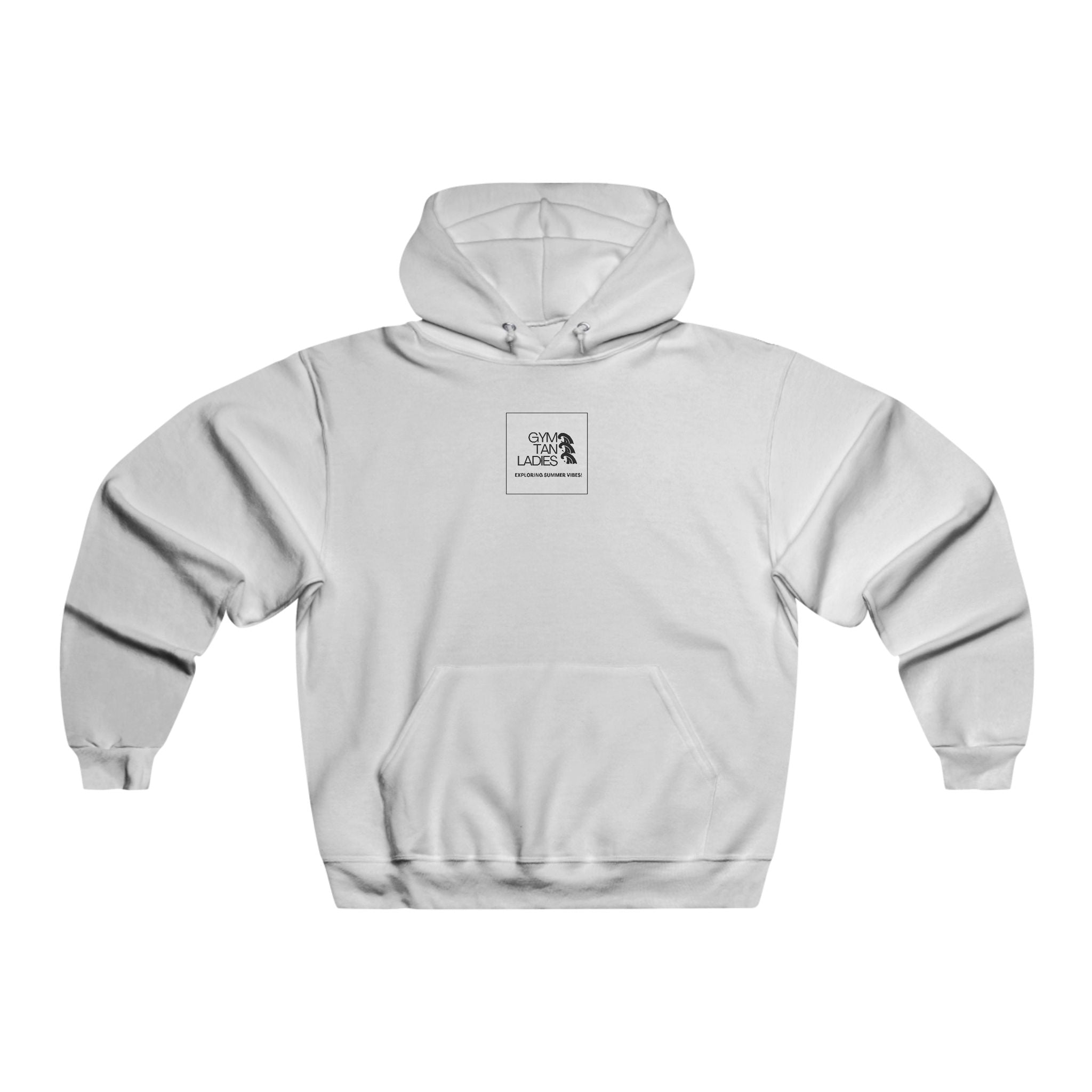 Pulse Fitne55 Gym Tan Hoodie — 'Exploring Summer Vibes' Logo Sweatshirt