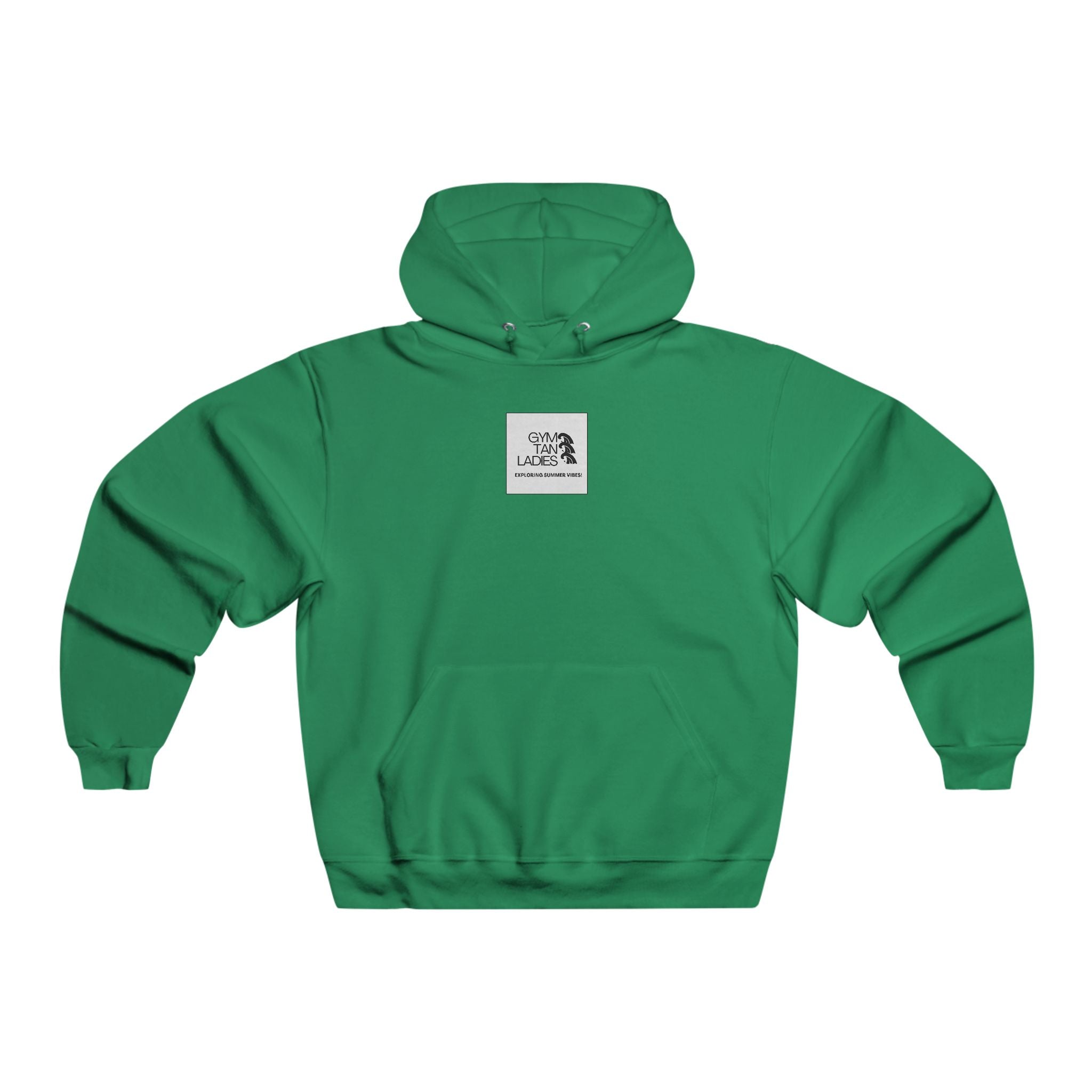 Pulse Fitne55 Gym Tan Hoodie — 'Exploring Summer Vibes' Logo Sweatshirt