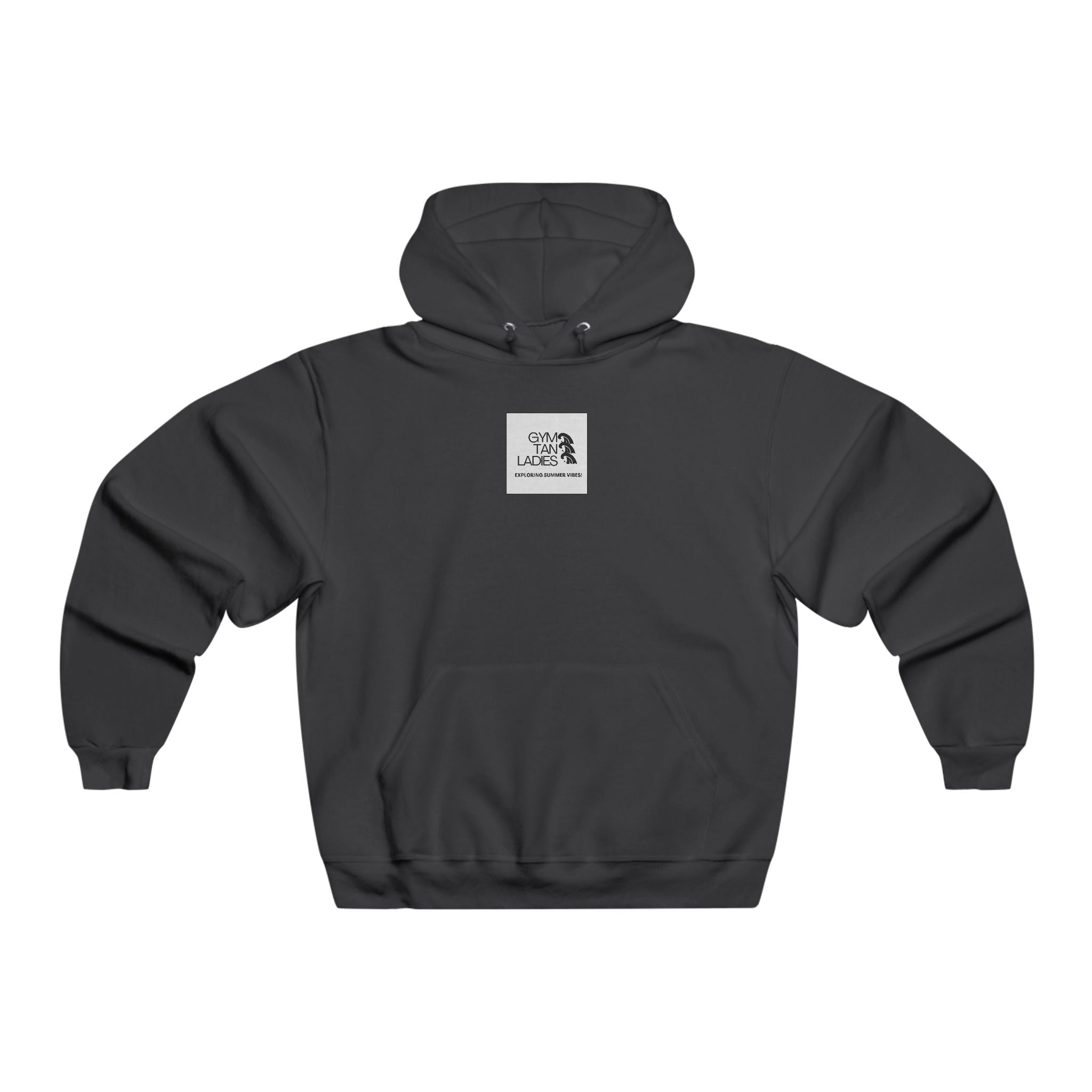 Pulse Fitne55 Gym Tan Hoodie — 'Exploring Summer Vibes' Logo Sweatshirt