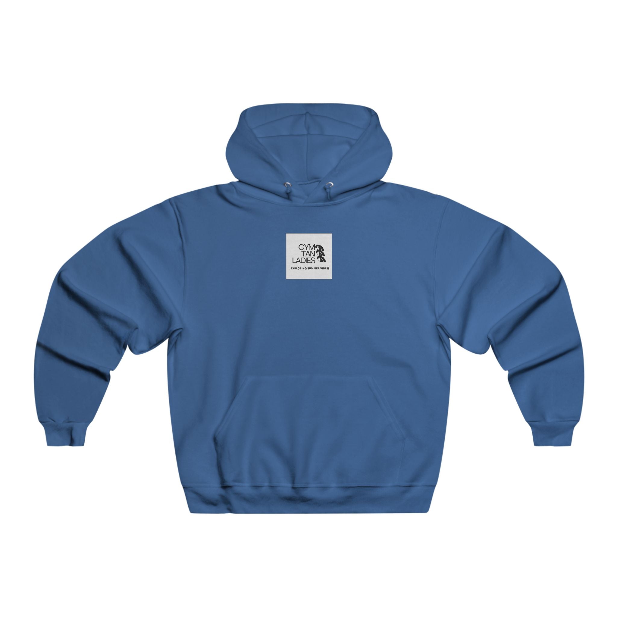 Pulse Fitne55 Gym Tan Hoodie — 'Exploring Summer Vibes' Logo Sweatshirt