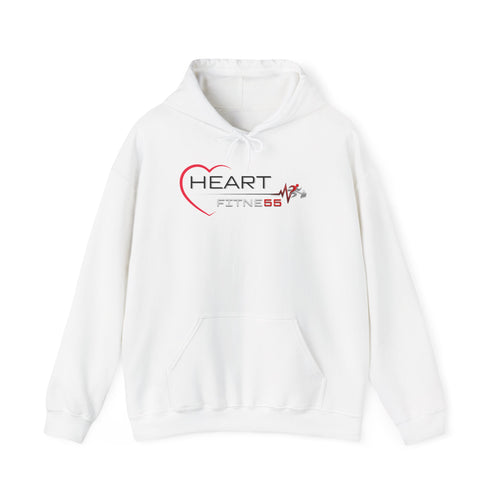 Heart Fitness Hoodie - Women's Heartbeat Gym Sweatshirt