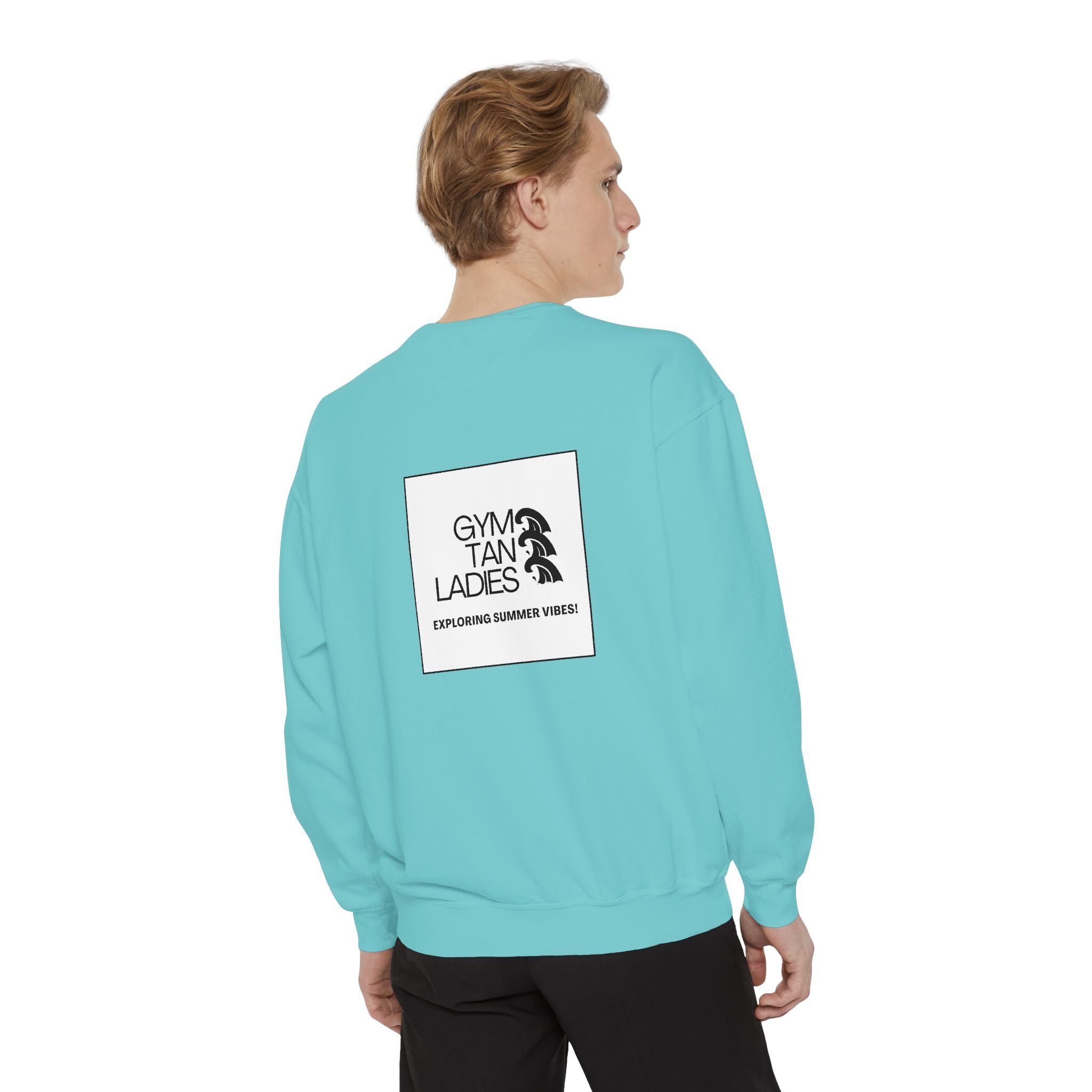 Mens Gym Tan Ladies Sweatshirt
