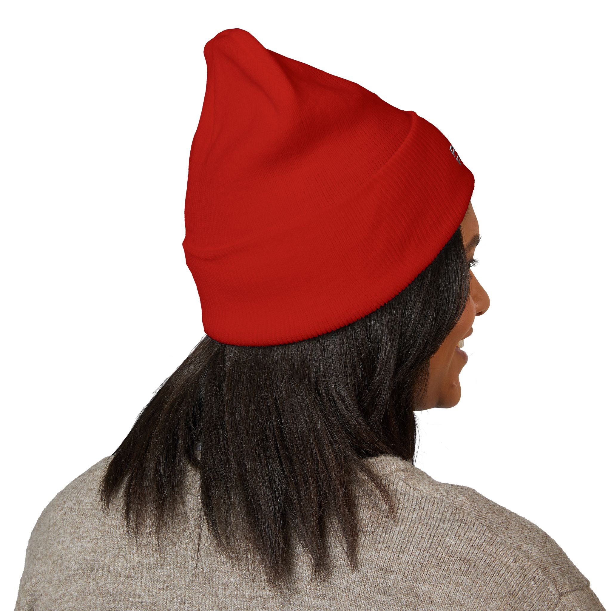 EMT Pulse Fitne55beat Embroidered Beanie - Classic Cuffed Knit Hat for First Responders