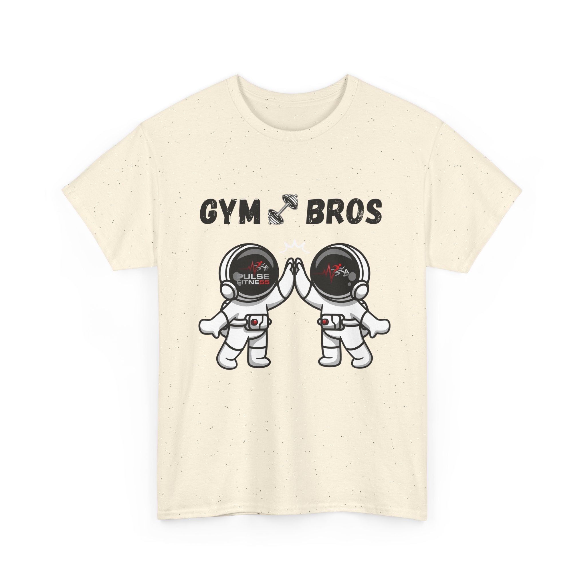 Pulse Fitne55 graphic heavy Cotton Tee - astronaut bros