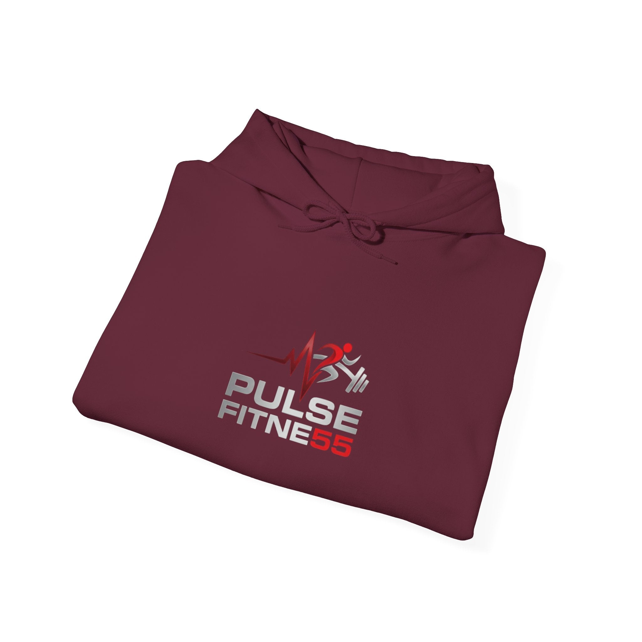 Pulse Fitne55 logo Heavy Blend™ Hooded Sweatshirt